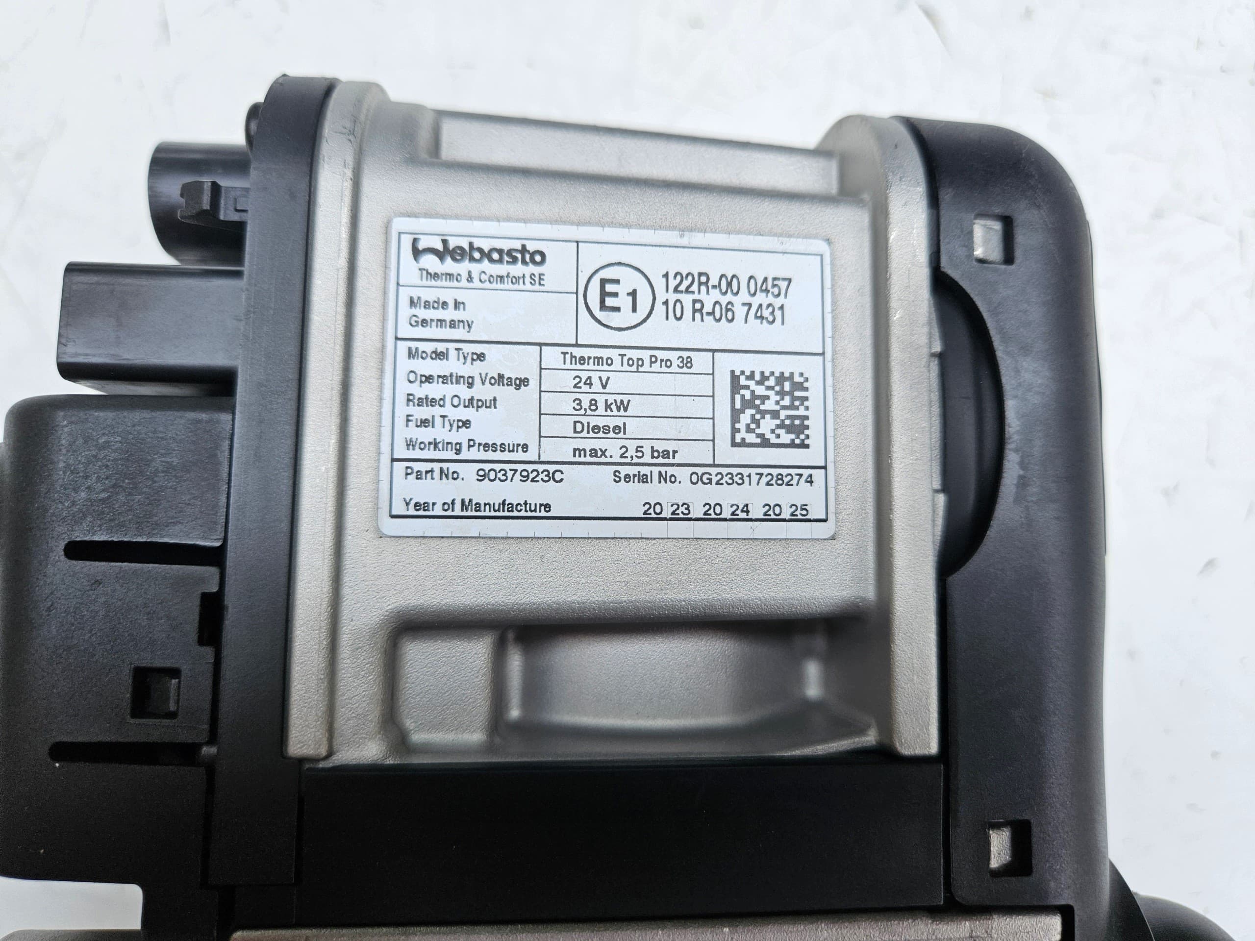Webasto Thermo Top Pro 38 Iveco Hi-Way S-Way 5802355974 usado 6