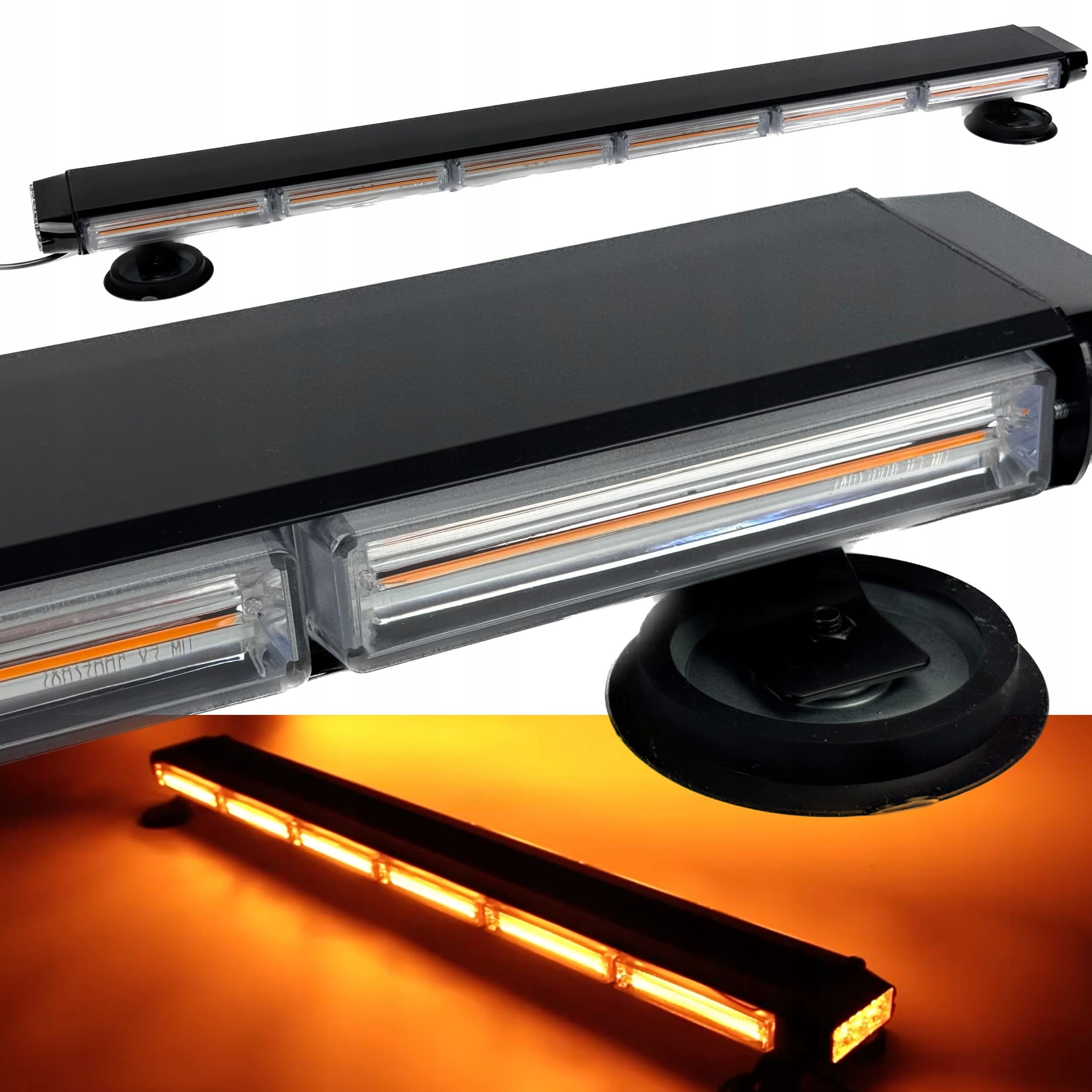 Barra de Luz Estroboscópica LED Naranja 93 cm 12-24 V nuevo 2