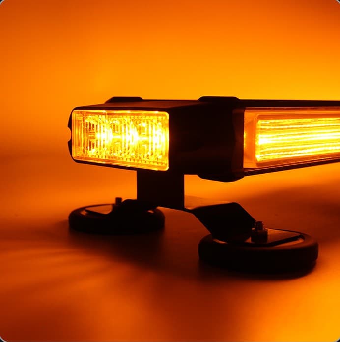 Barra de Luz Estroboscópica LED Naranja 93 cm 12-24 V nuevo 11
