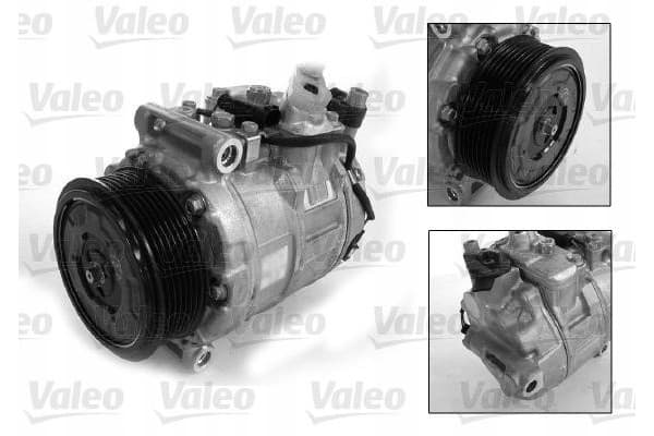 Compresor de aire acondicionado Valeo 813195 usado 2