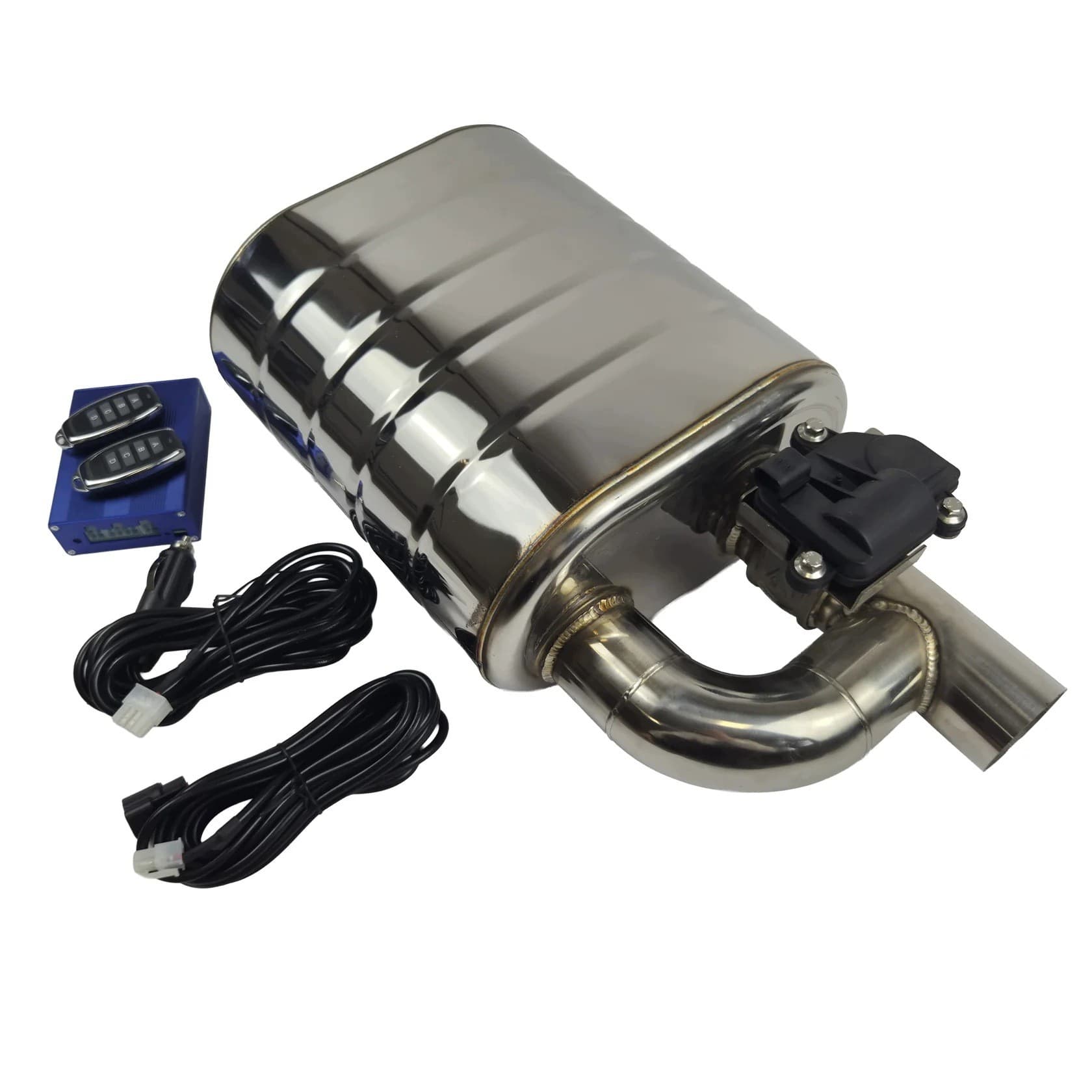 Silenciador Activo con Válvula Eléctrica Ogc 76mm 3 pulgadas nuevo