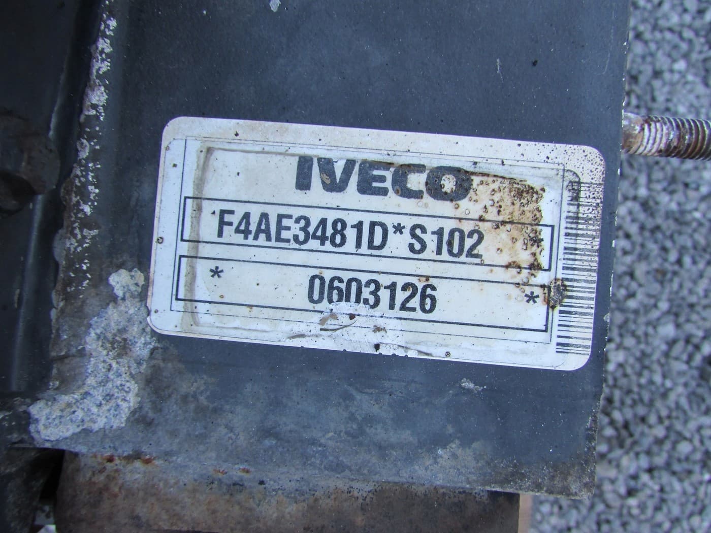 Motor Iveco Eurocargo 3.9 Tector 2008 F4AE3481D Euro5 usado 2