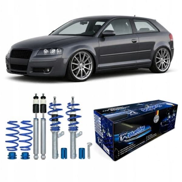 Suspensión roscada BluEline Jom para Audi A3 8P 8PA Super nuevo