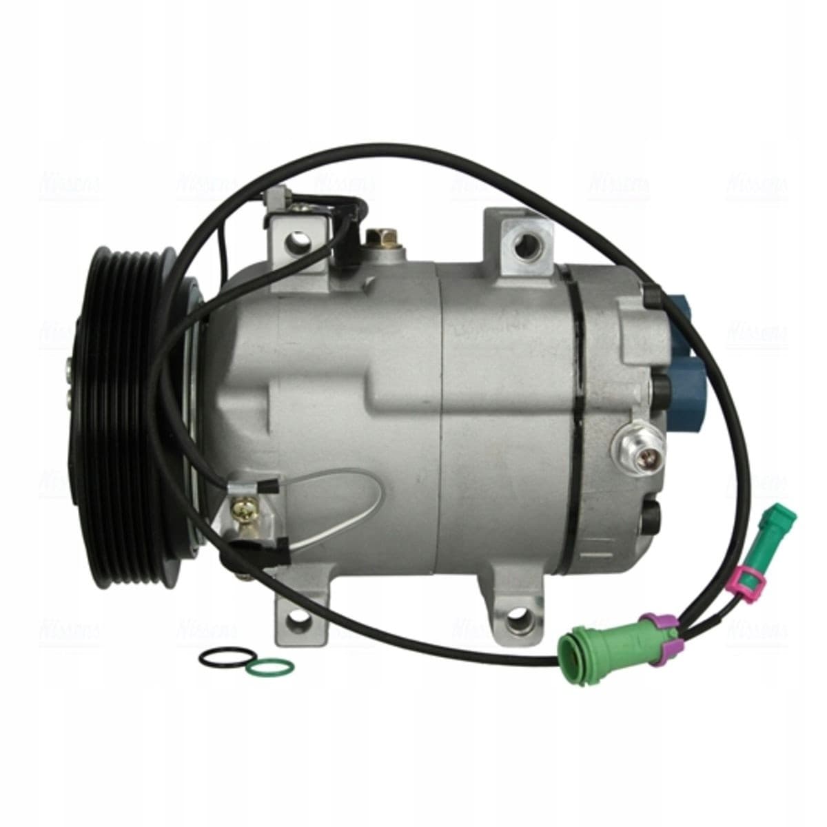 Compresor de aire acondicionado Nissens 89101 usado 4