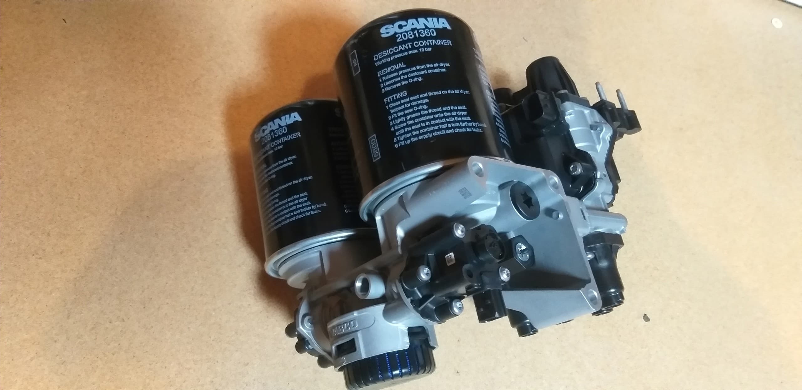Secador de Aire Aps Scania Euro 6 Wabco 9325102280 usado 4