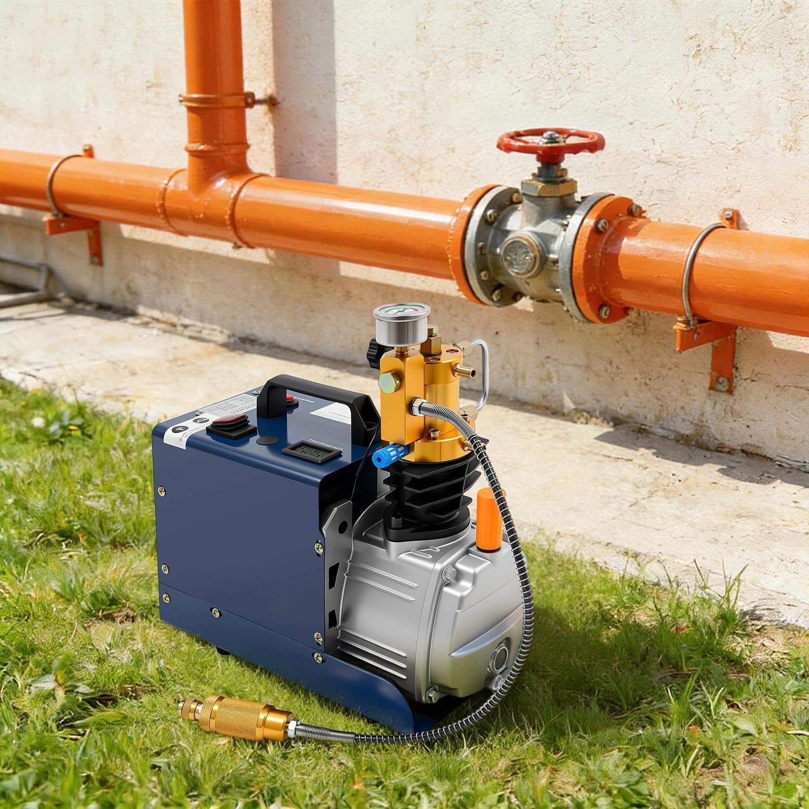 Compresor de Aire de Alta Presión 1800W nuevo 4