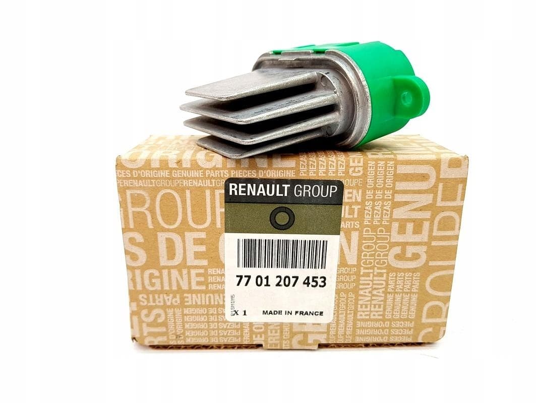 Resistencia del ventilador Renault OE 77 01 207 453 nuevo