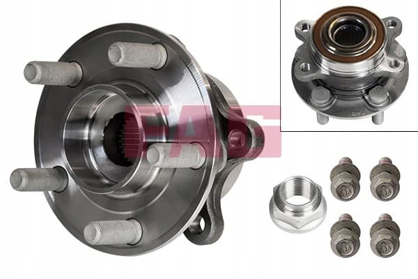 Kit de rodamiento de rueda Schaeffler Fag 713 6792 80 nuevo 2