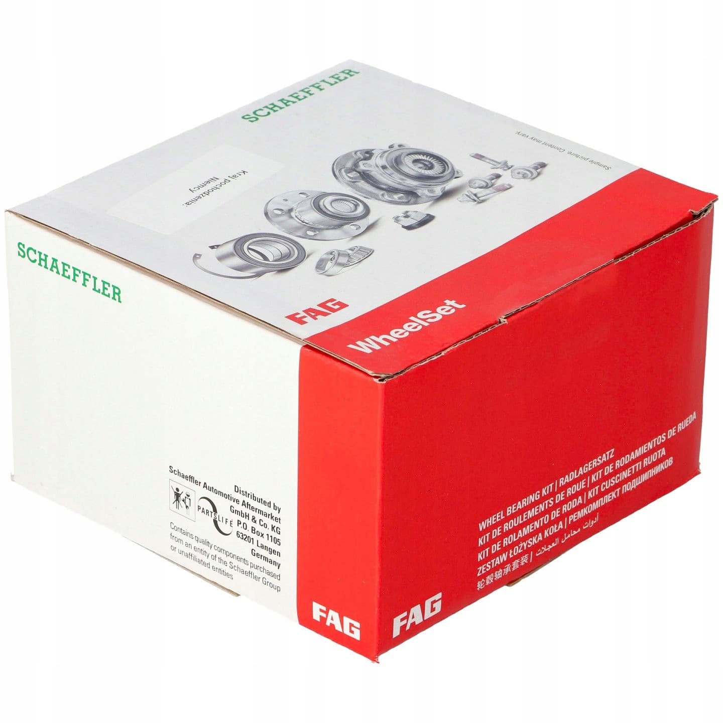 Kit de rodamiento de rueda Schaeffler Fag 713 6792 80 nuevo 3