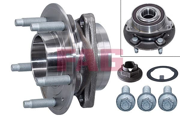 Kit de rodamiento de rueda Schaeffler Fag 713 6452 20 nuevo