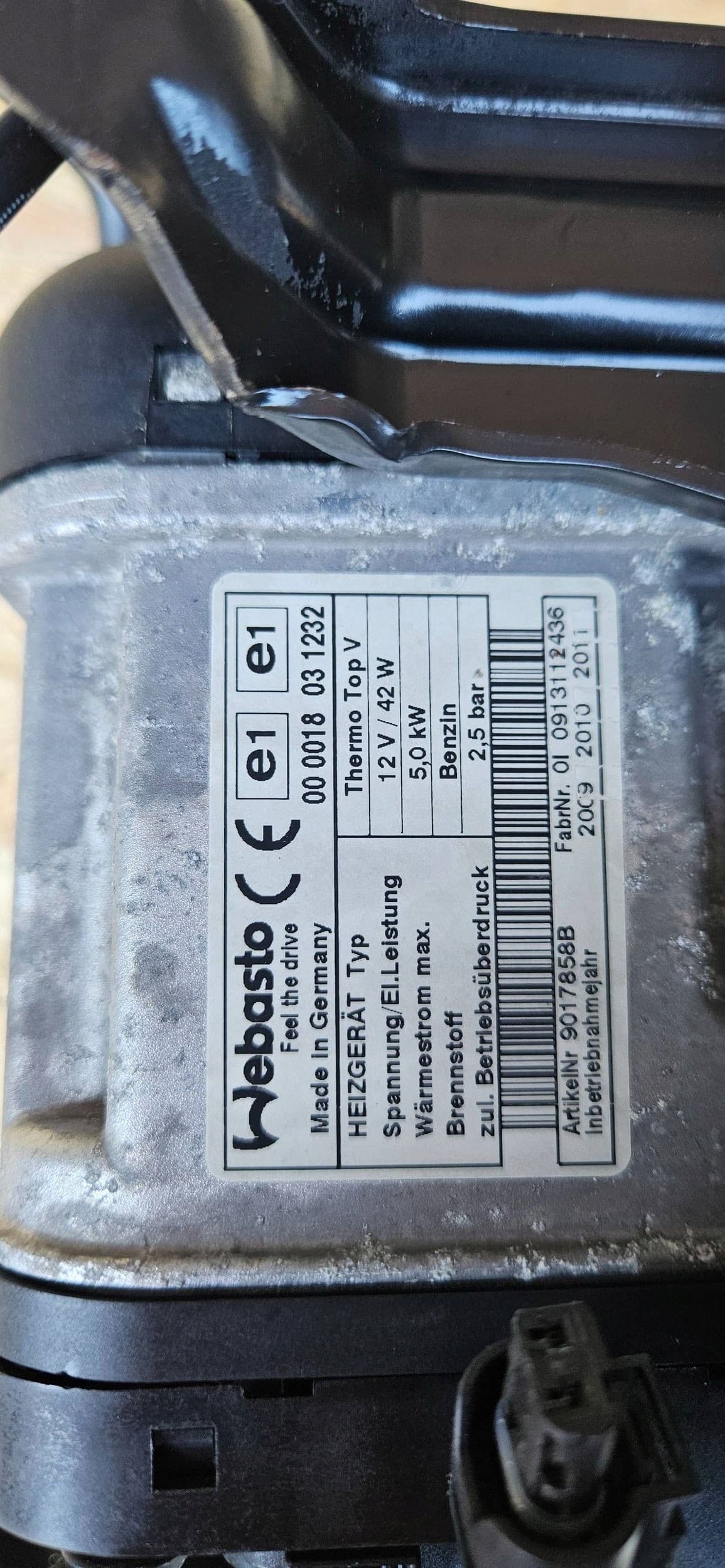 Calefactor Webasto para Volkswagen Passat B6 3C0815005AF usado 6