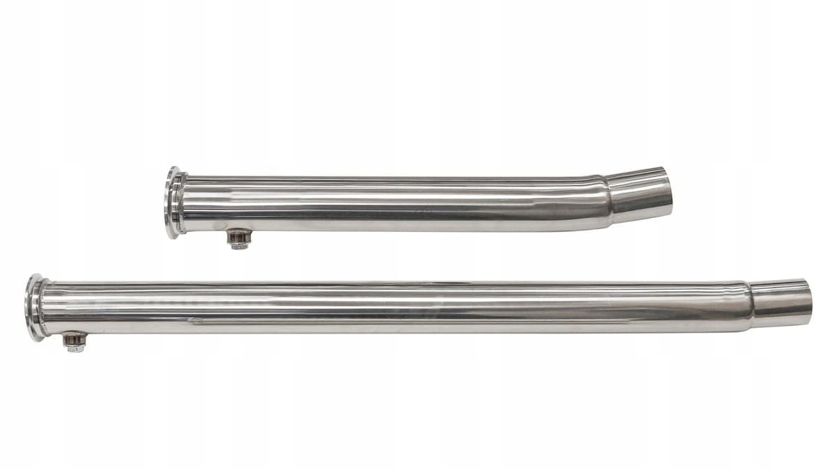 Downpipe Turboworks acero inoxidable Audi S4 B5 2.7 Biturbo nuevo 2