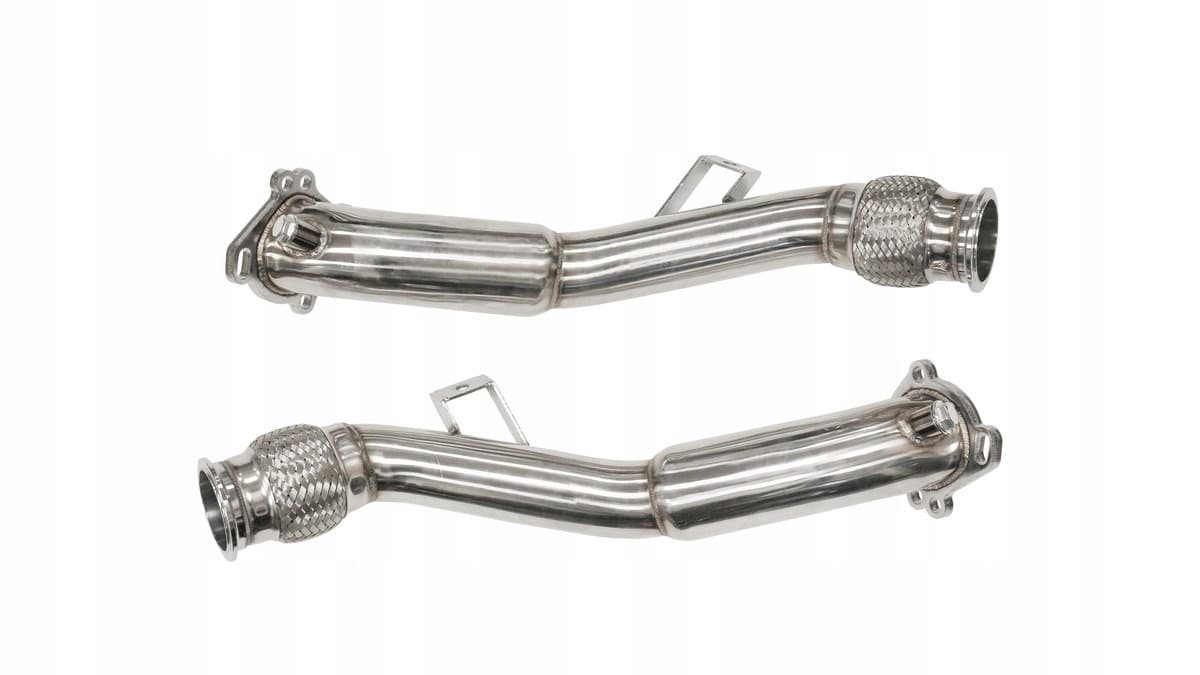 Downpipe Turboworks acero inoxidable Audi S4 B5 2.7 Biturbo nuevo 4