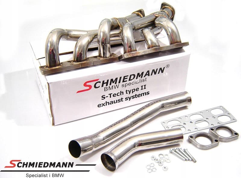 Colector de escape Schmiedmann BMW E34 M50 520i 525i nuevo 8