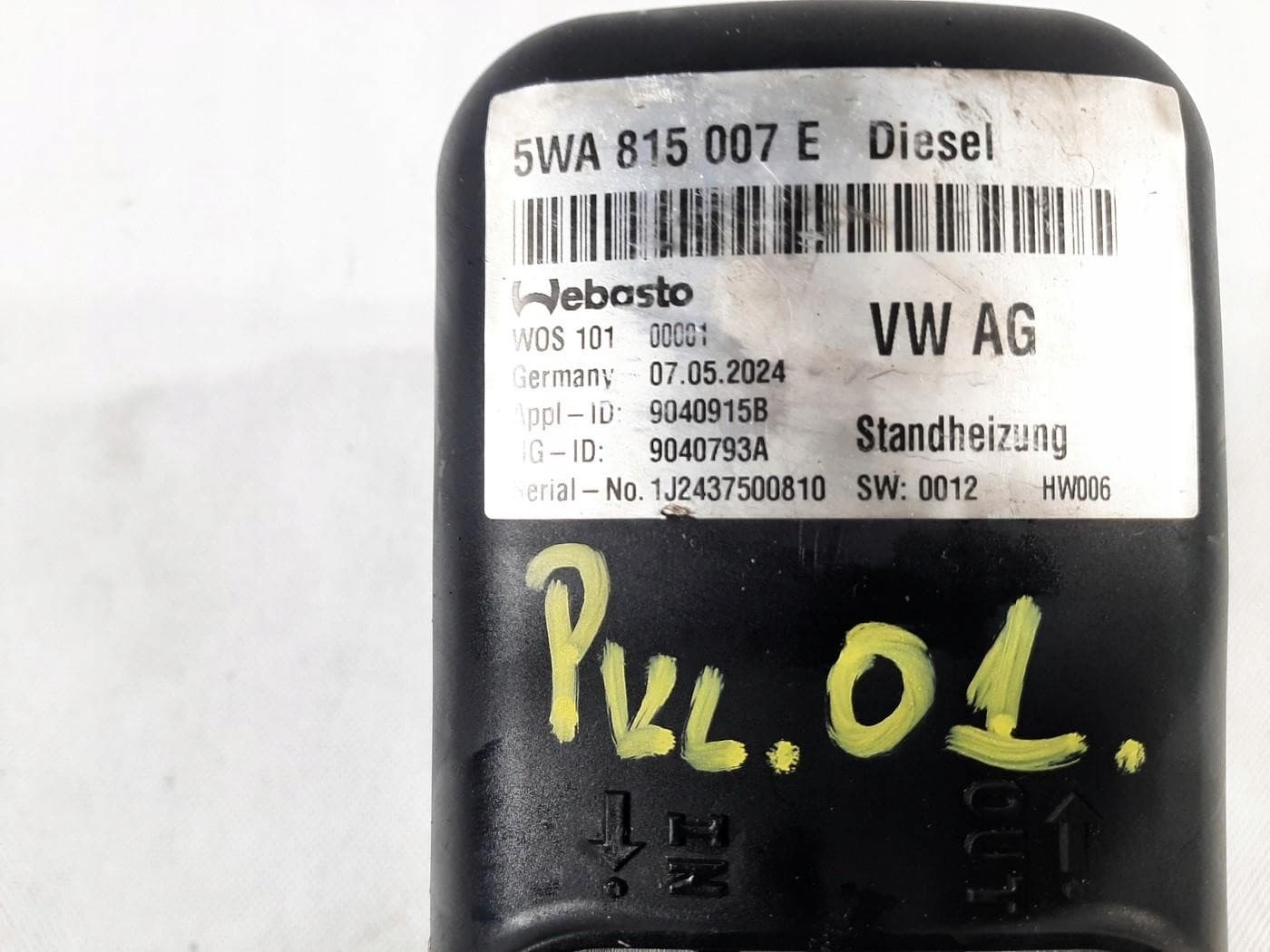 Calefactor Auxiliar VW Passat B8 5WA815007E usado 7