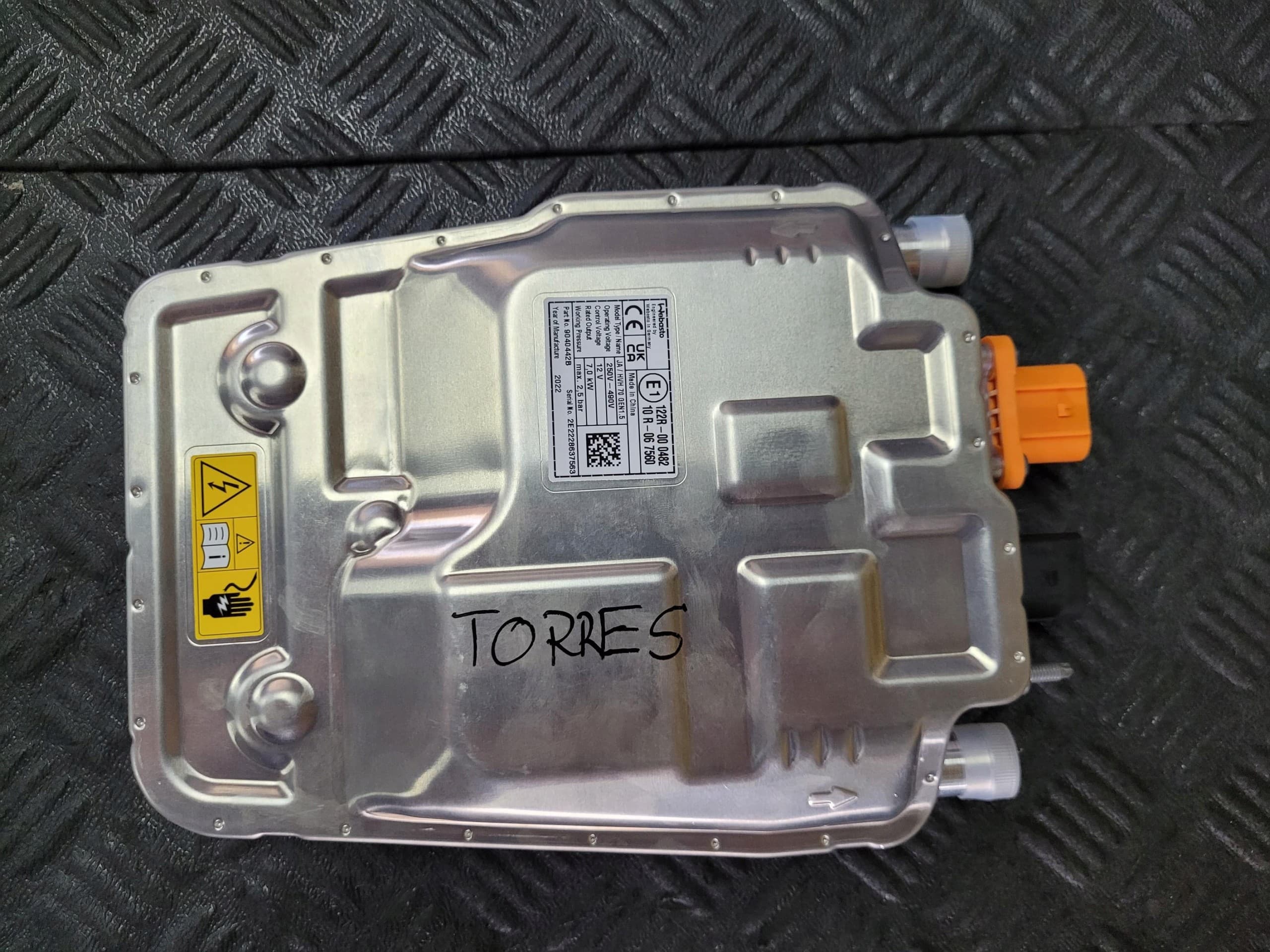 Webasto Hvh 9040442B para SsangYong Torres Evx usado