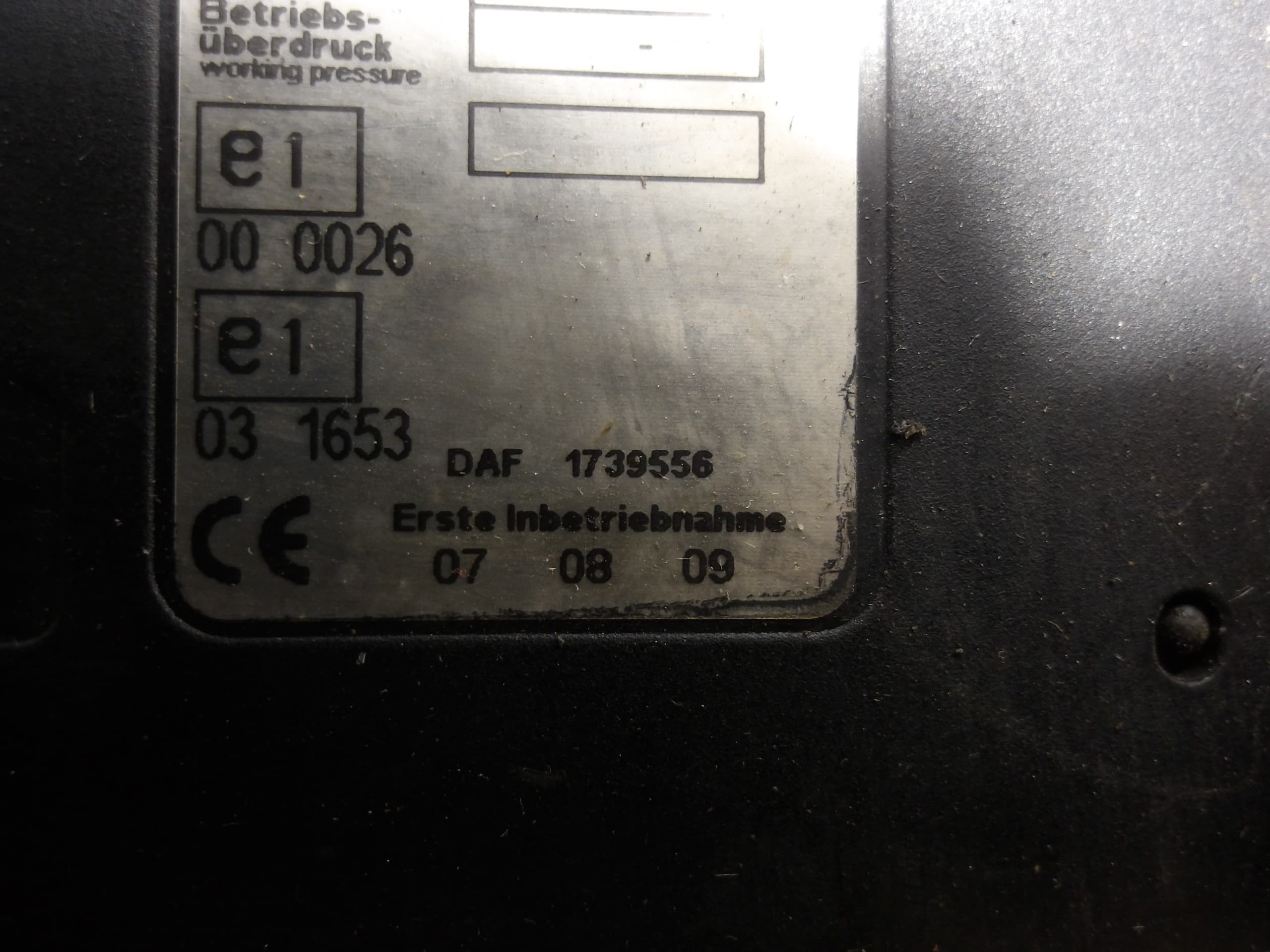 Calefactor estacionario Webasto para Daf XF 1739556 usado 7
