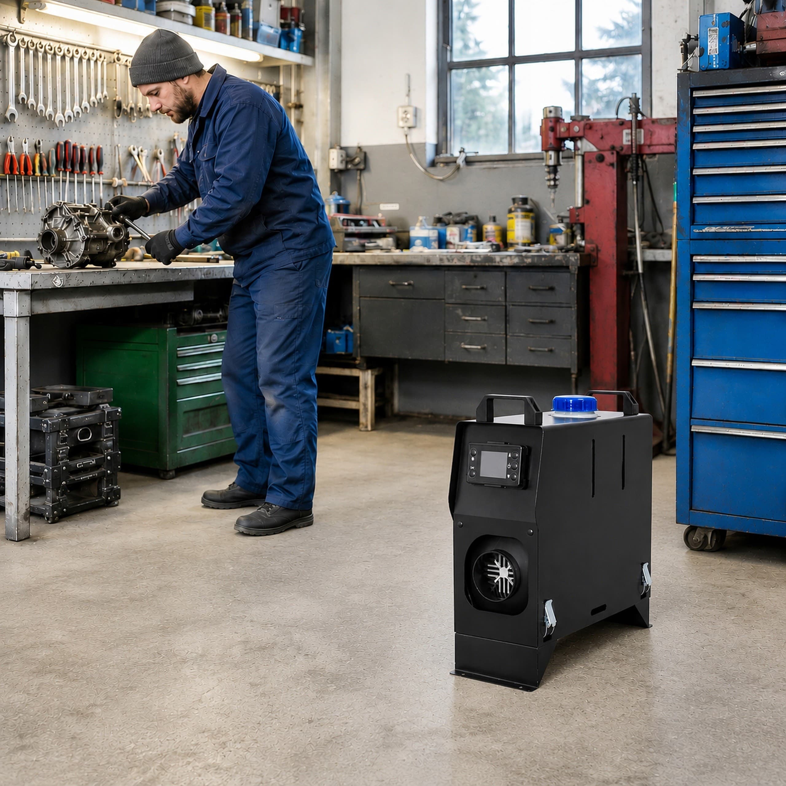 Calefactor portátil para estacionamiento 12V 8KW StandHeiz nuevo 3