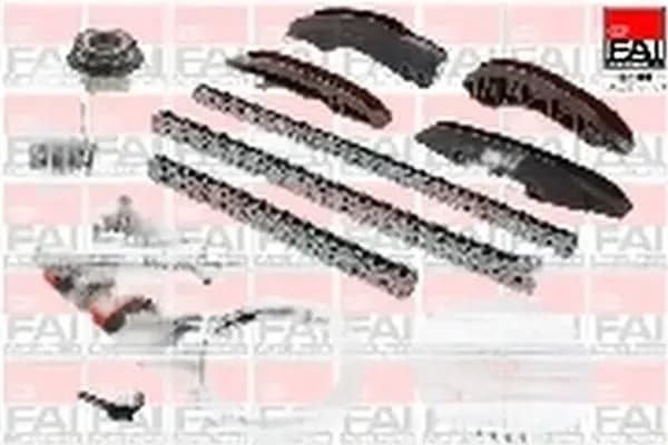 Kit de cadena de distribución Fai AutoParts TCK133C nuevo 2