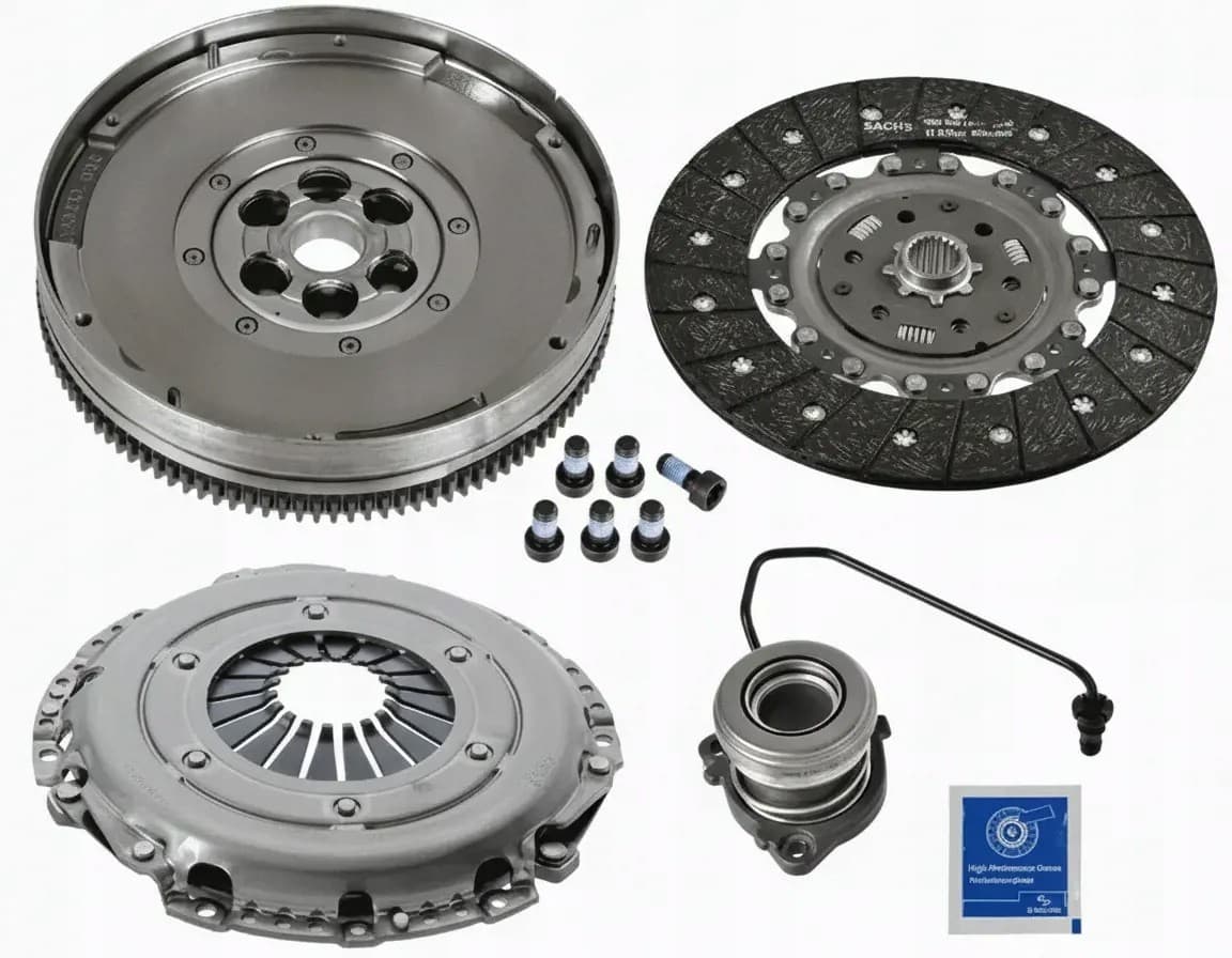 Kit de embrague Sachs volante bimasa hidráulico 240 mm nuevo
