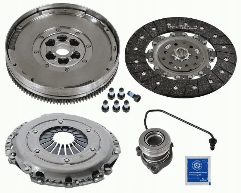 Kit de embrague Sachs volante bimasa hidráulico 240 mm nuevo 2