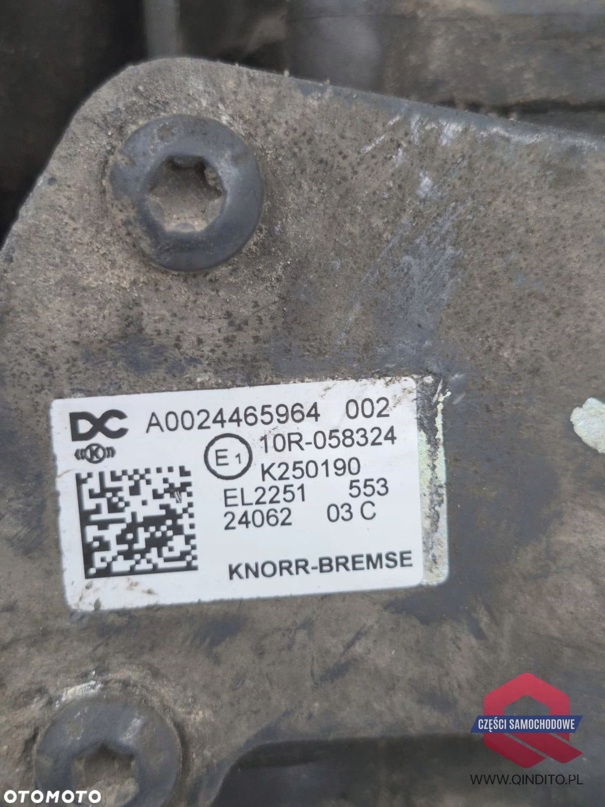 Base de Válvula Secadora Mercedes Actros MP5 A0024465964 usado 4