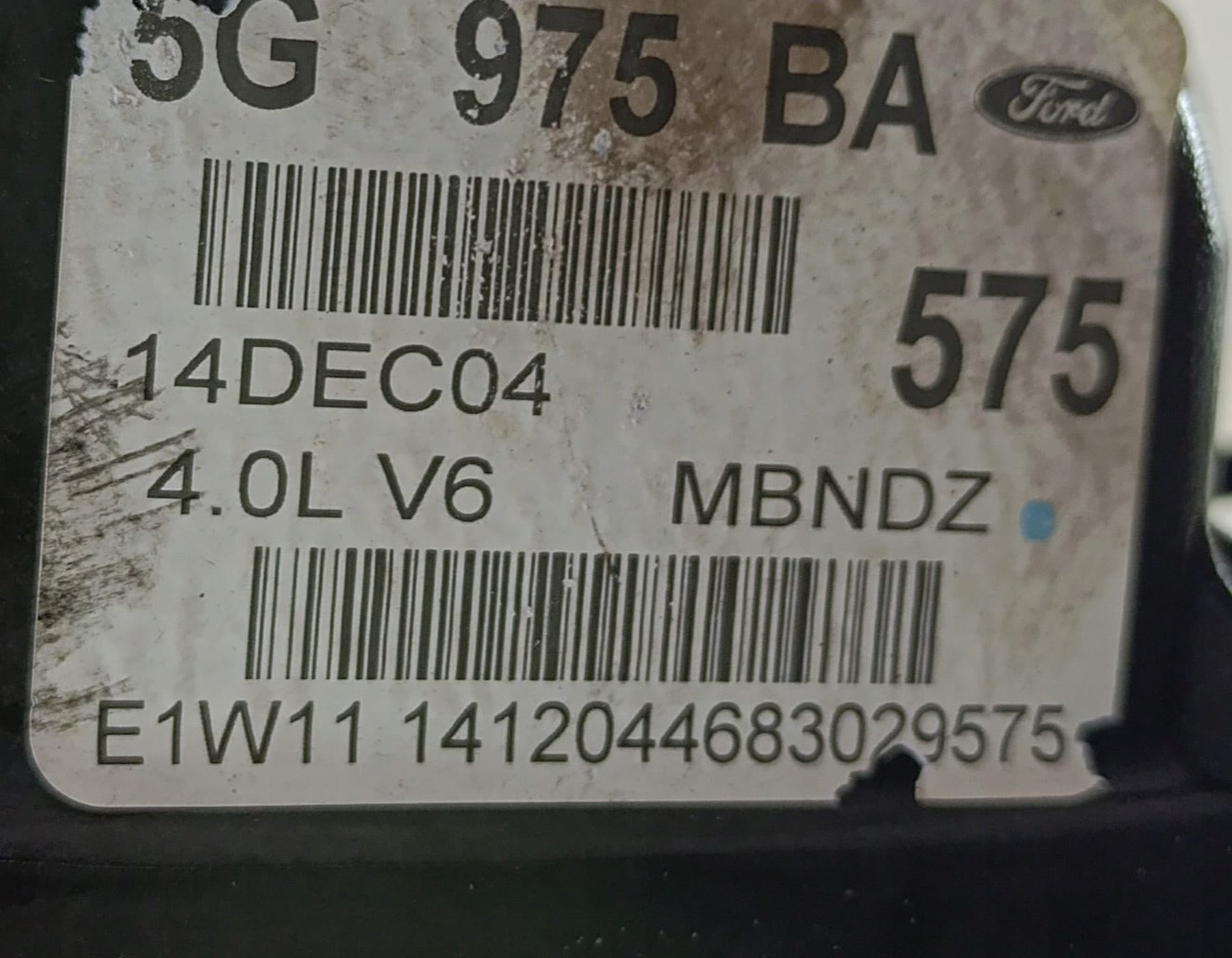 Motor Completo Ford Mustang 4.0 V6 Mbndz 5G975BA usado 4