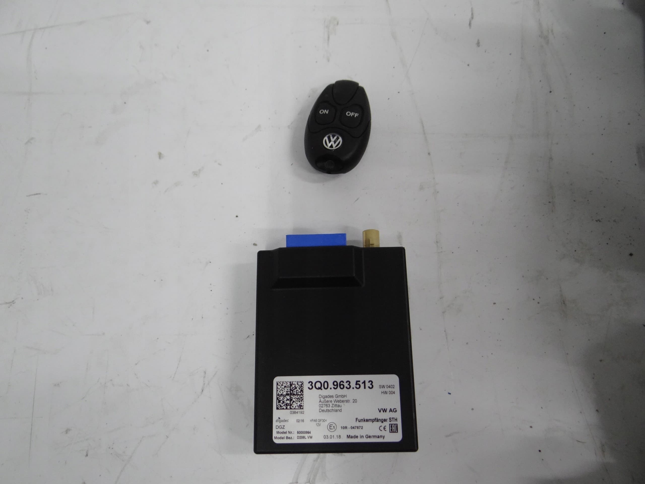Webasto 3Q0963513 5QA815005C 5Q0815005C usado 3