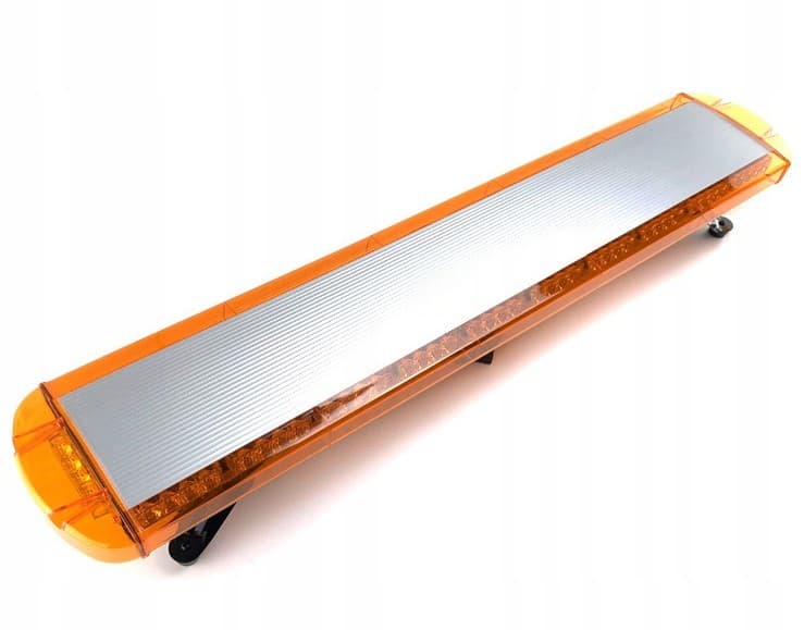 Barra de Luz Estroboscópica LED Naranja 12-24V 118cm usado 3