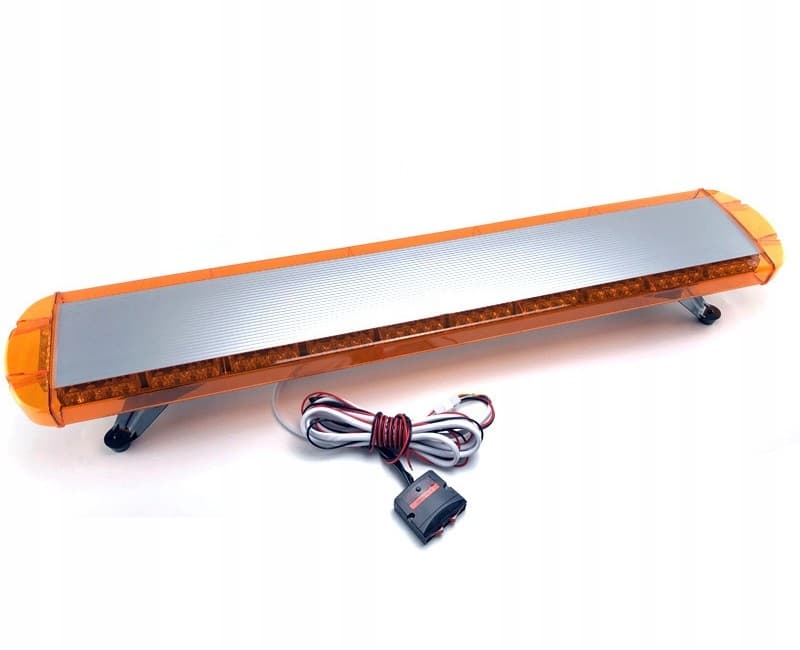 Barra de Luz Estroboscópica LED Naranja 12-24V 118cm usado 4