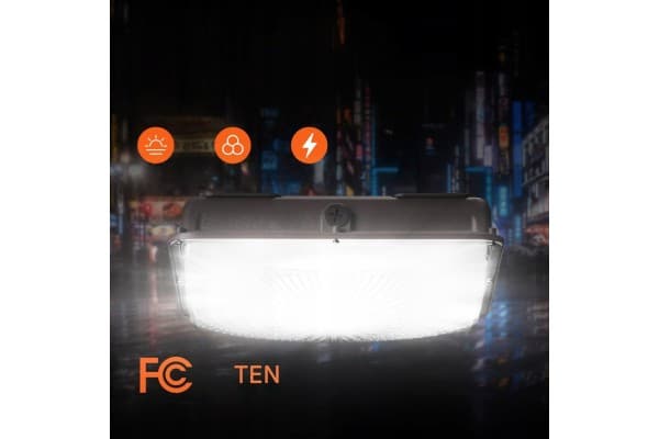 Set of 4x LED lamp 80W 8800 lm 5000K usado 3