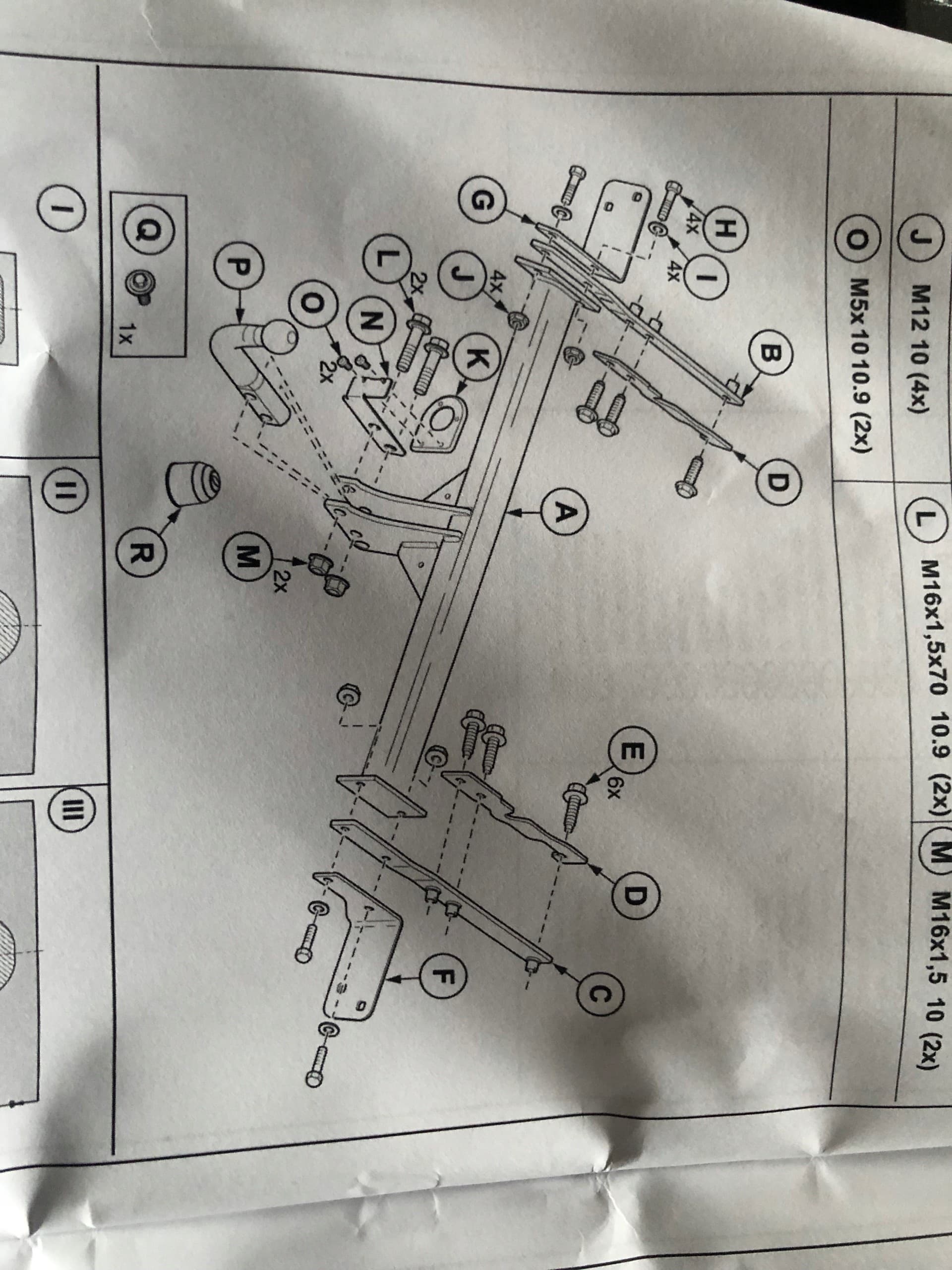 Barra de Remolque Original Ford MK5 2368469 nuevo 6