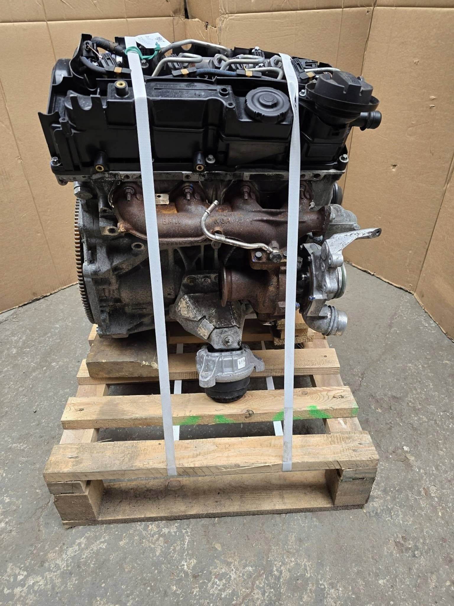 Complete Engine 2.0 D N47D20C 143KM BMW E60 F10 F11 NR 238N usado 4