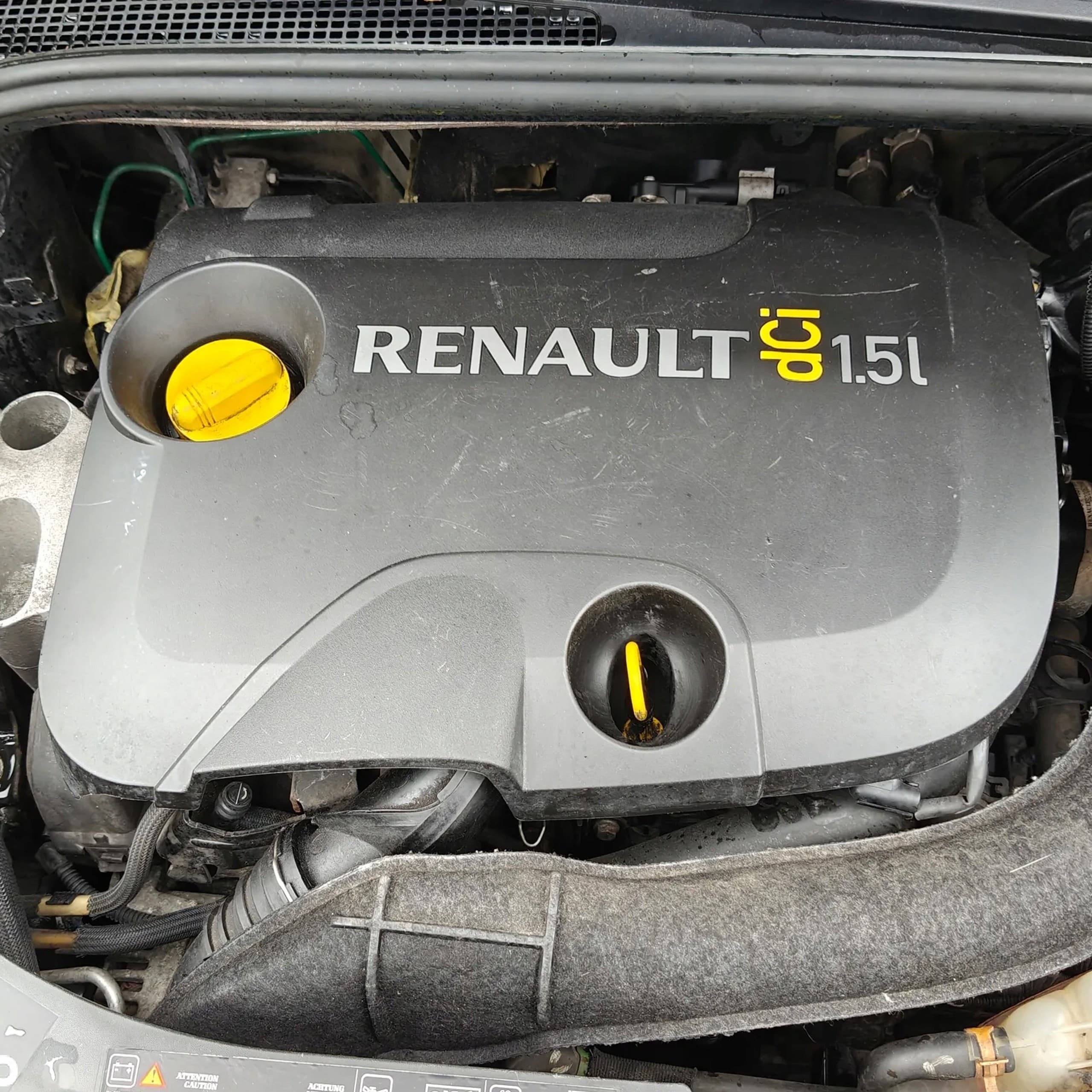Motor completo K9K704 1.5 DCI Clio Kangoo 57-65HP / 42-48kW usado