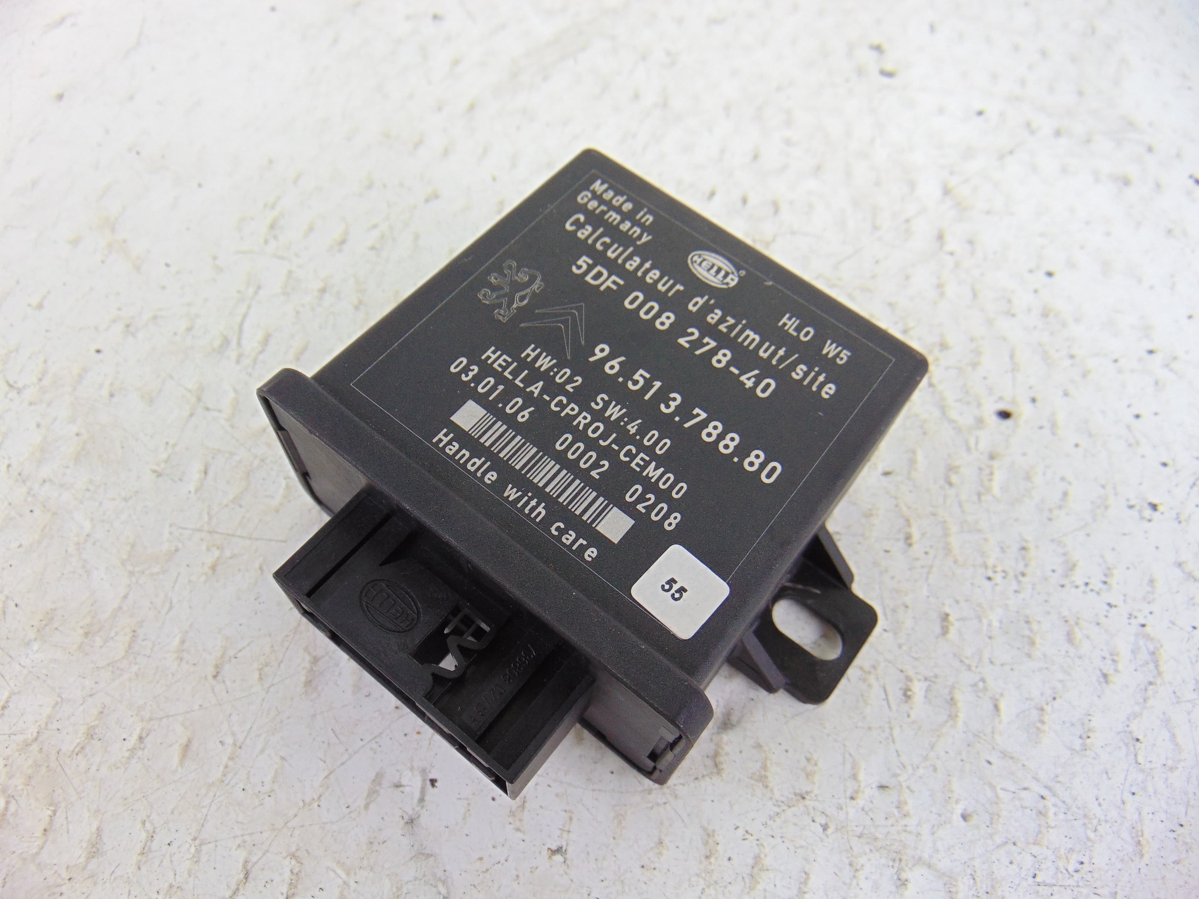 Módulo electrónico, Peugeot 407 Coupé Pack 2006, 9651378880 usado