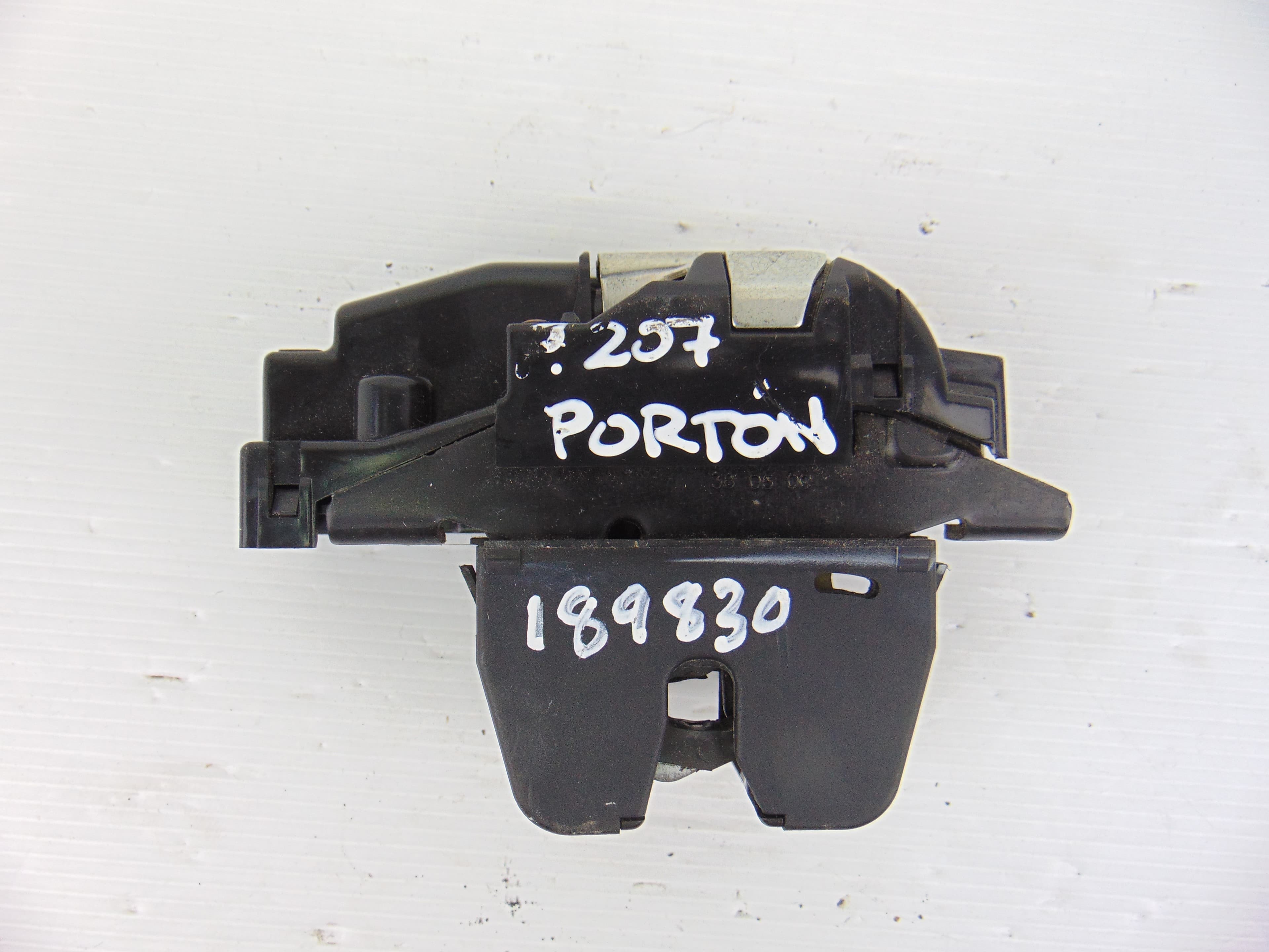 Cerradura maletero / porton, Peugeot 207 X-Line 2007, 9660403980 usado 5