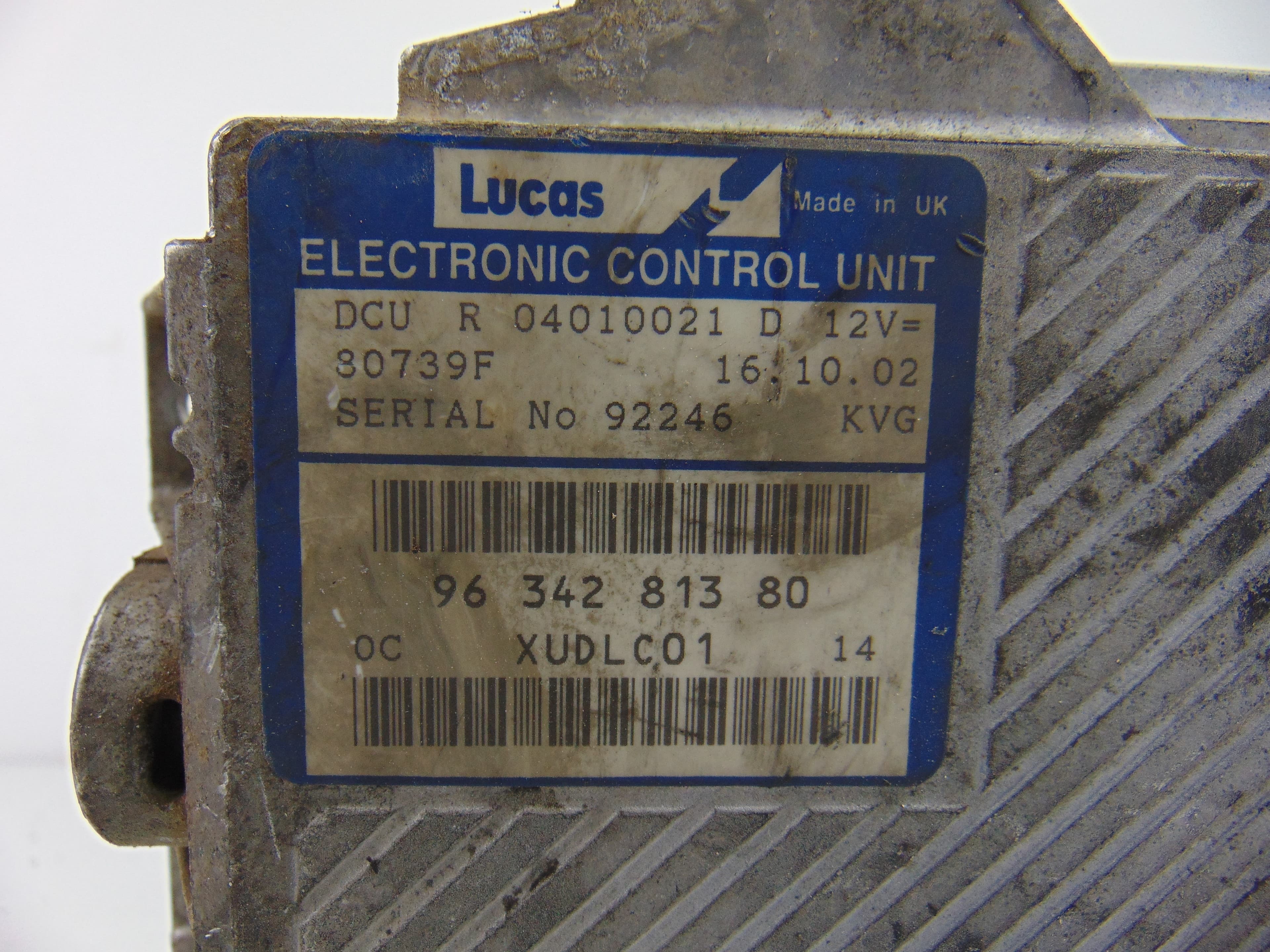 Centralita motor uce, 9634281380 usado 2