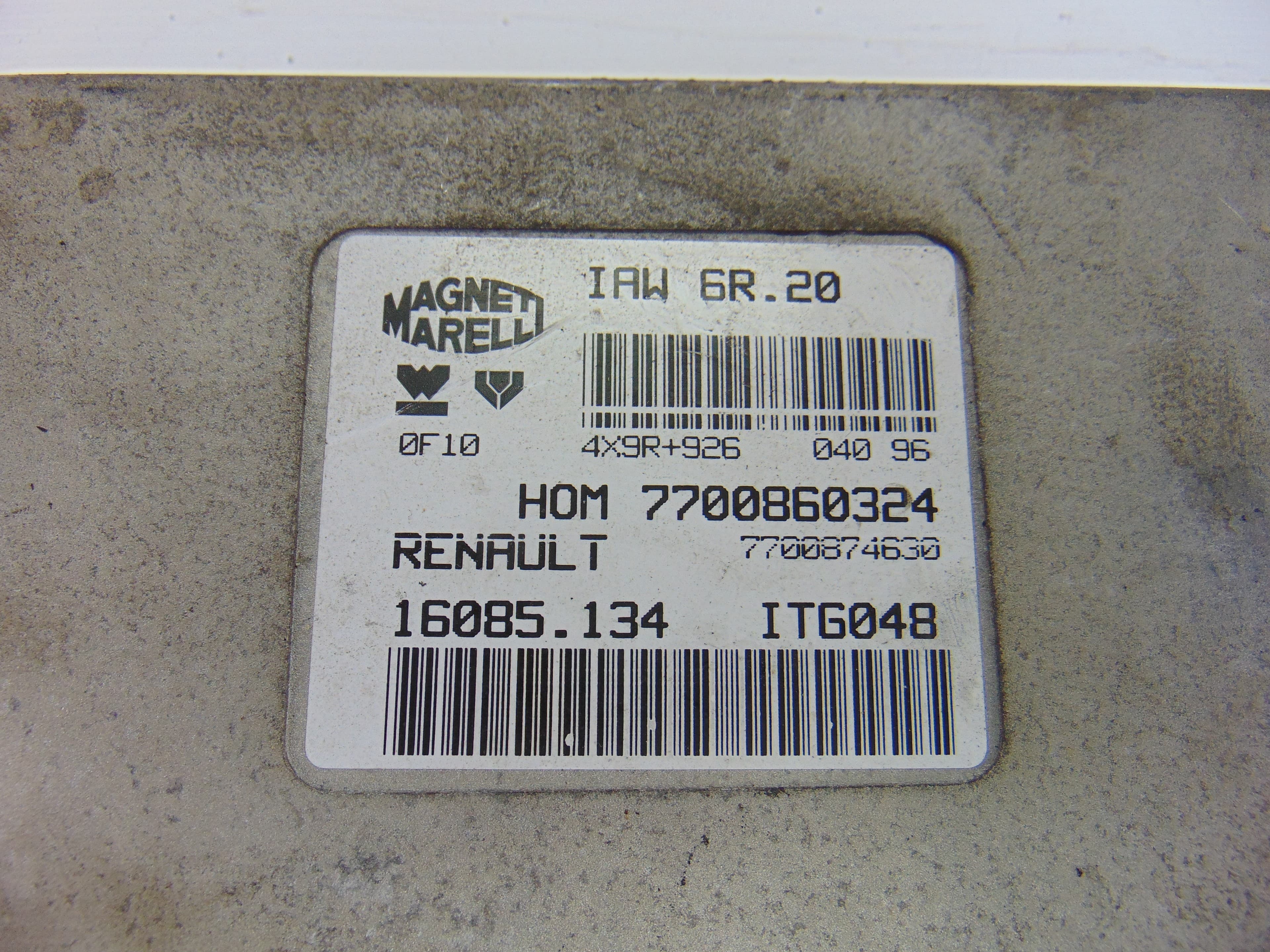 Centralita motor uce, 7700860324 usado 4