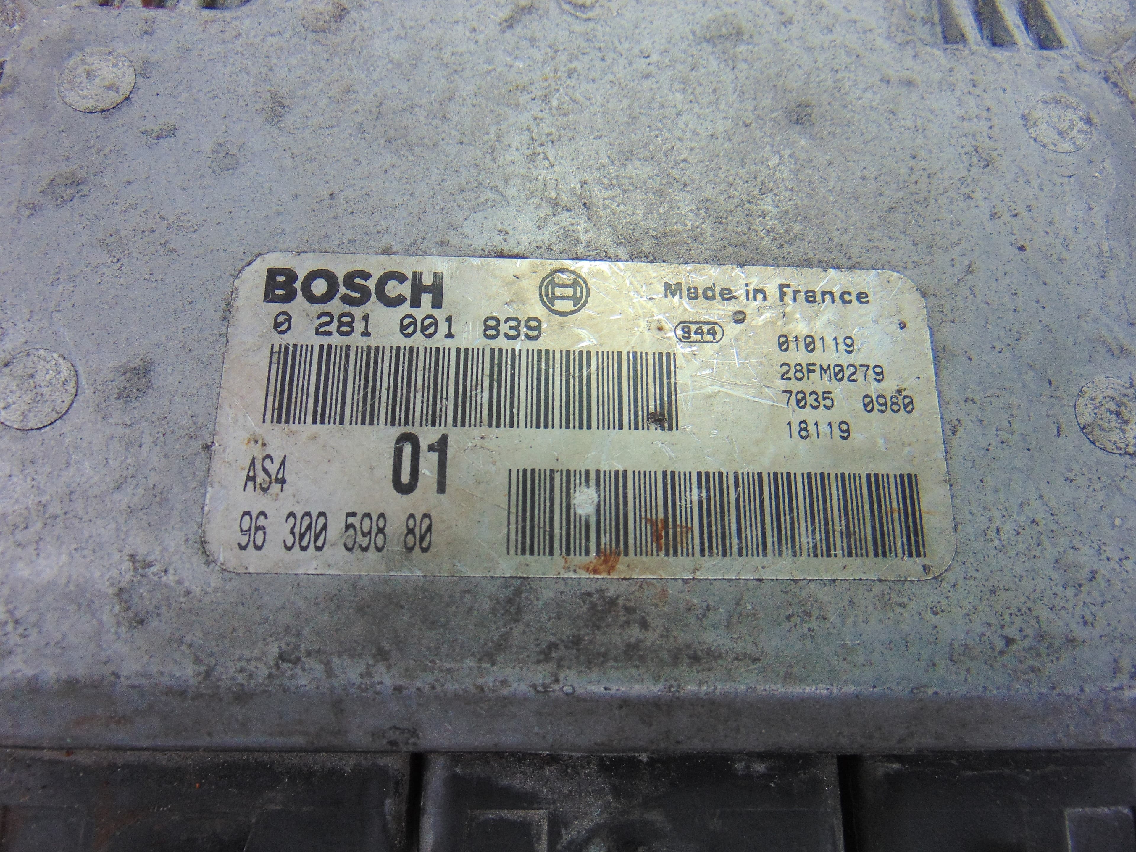 Centralita motor uce, 9630059880 usado 4