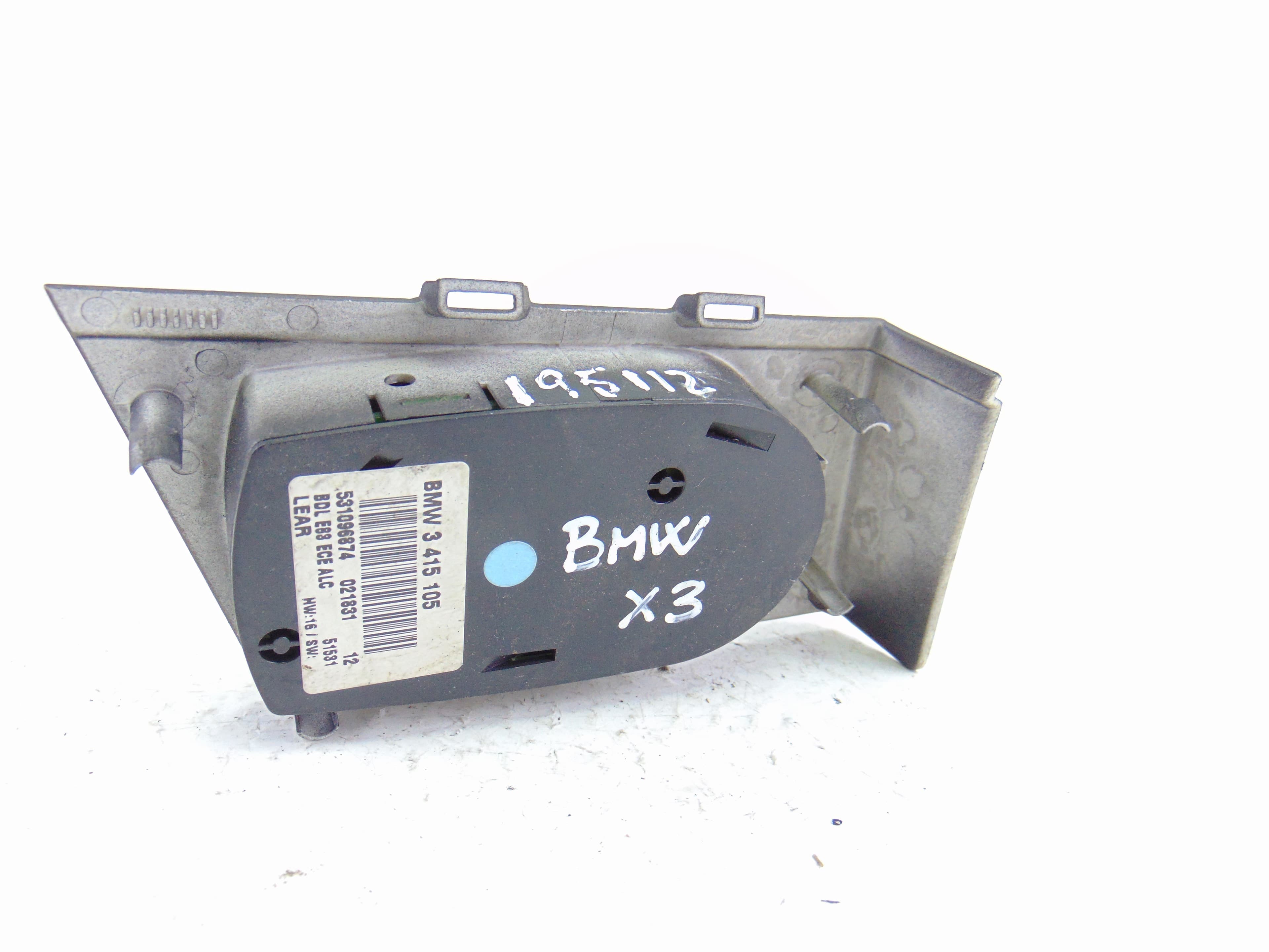 Mando luces, BMW Serie X3 (E83) 2.0d 2005, 3415105 usado 4