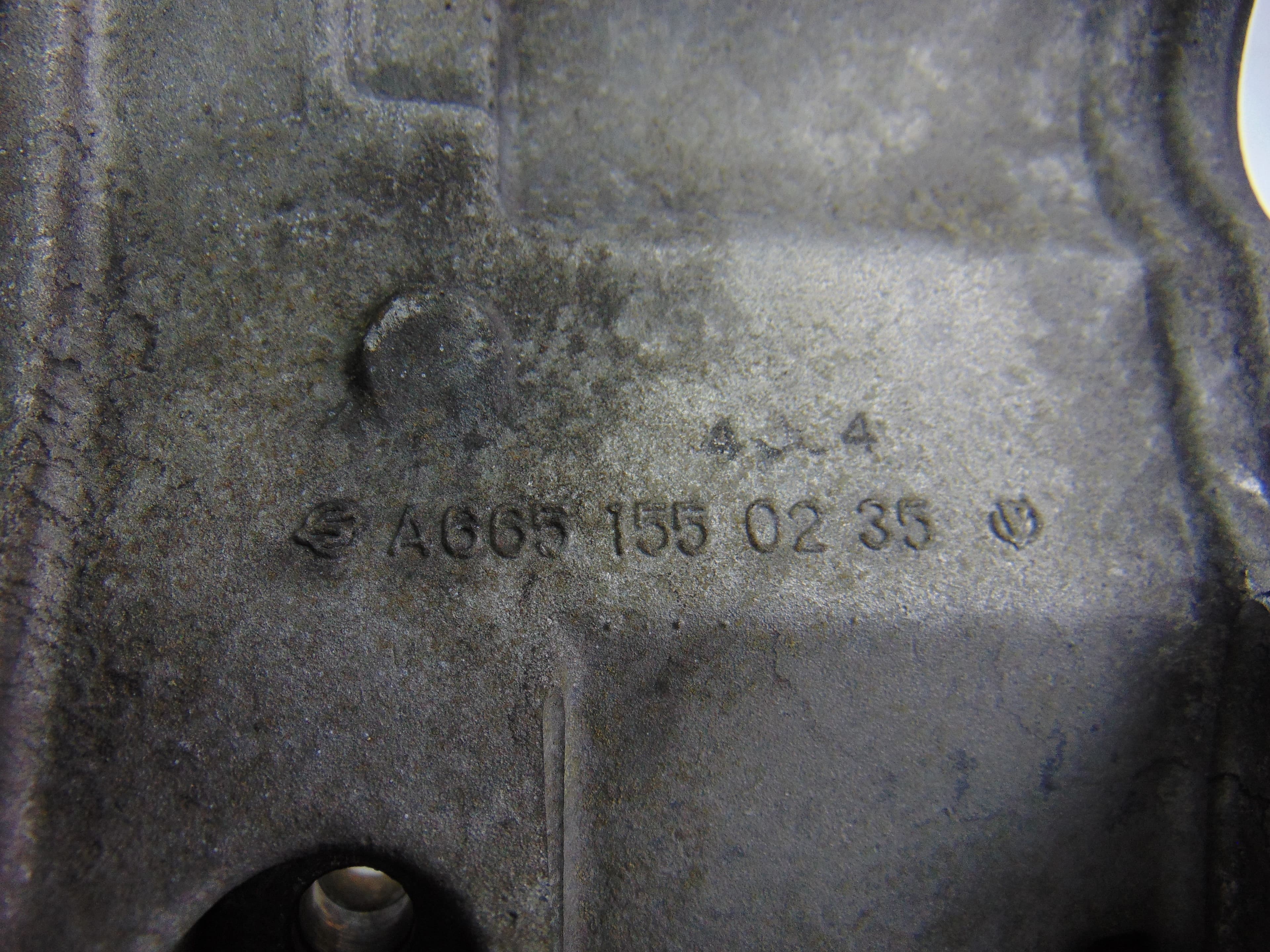 Soporte alternador, A6651550235 usado 3
