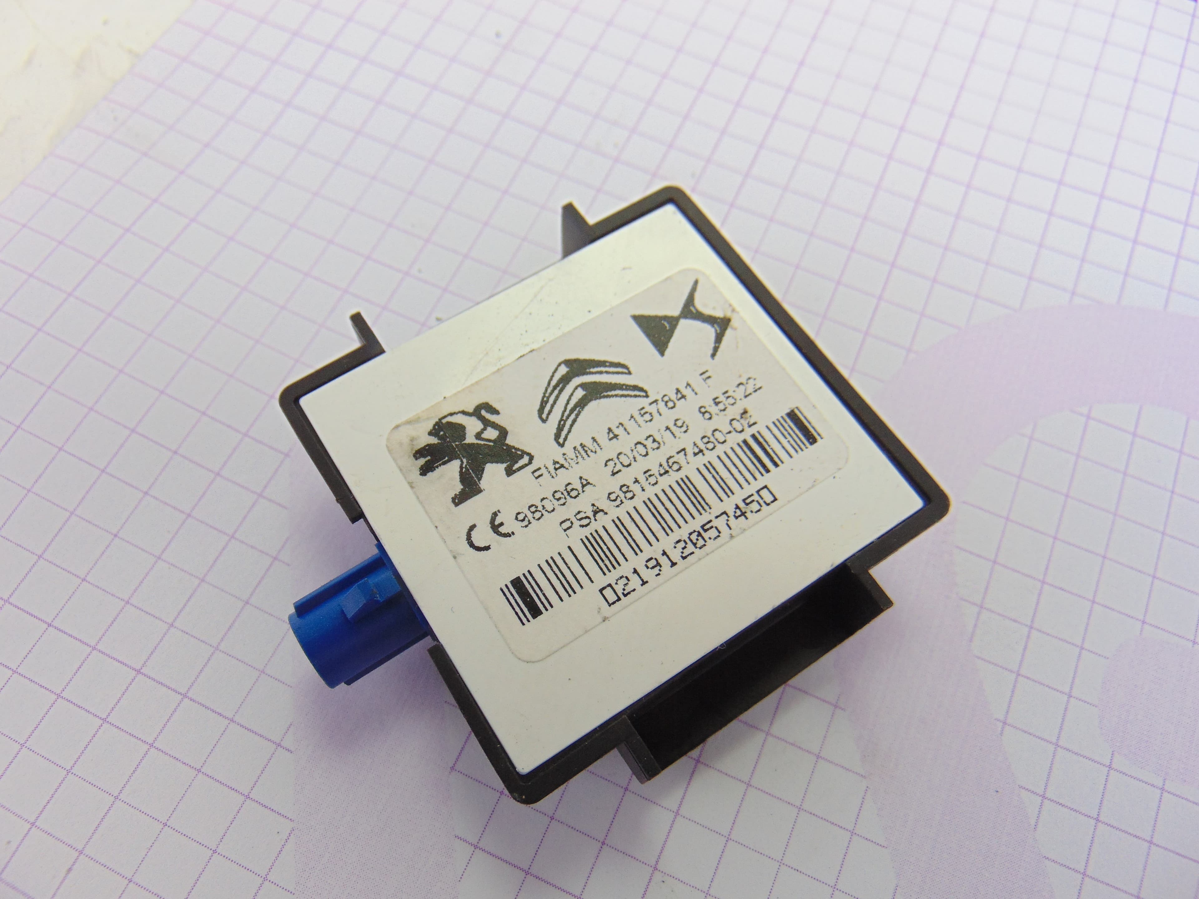 Módulo electrónico, 9815467480 nuevo 2