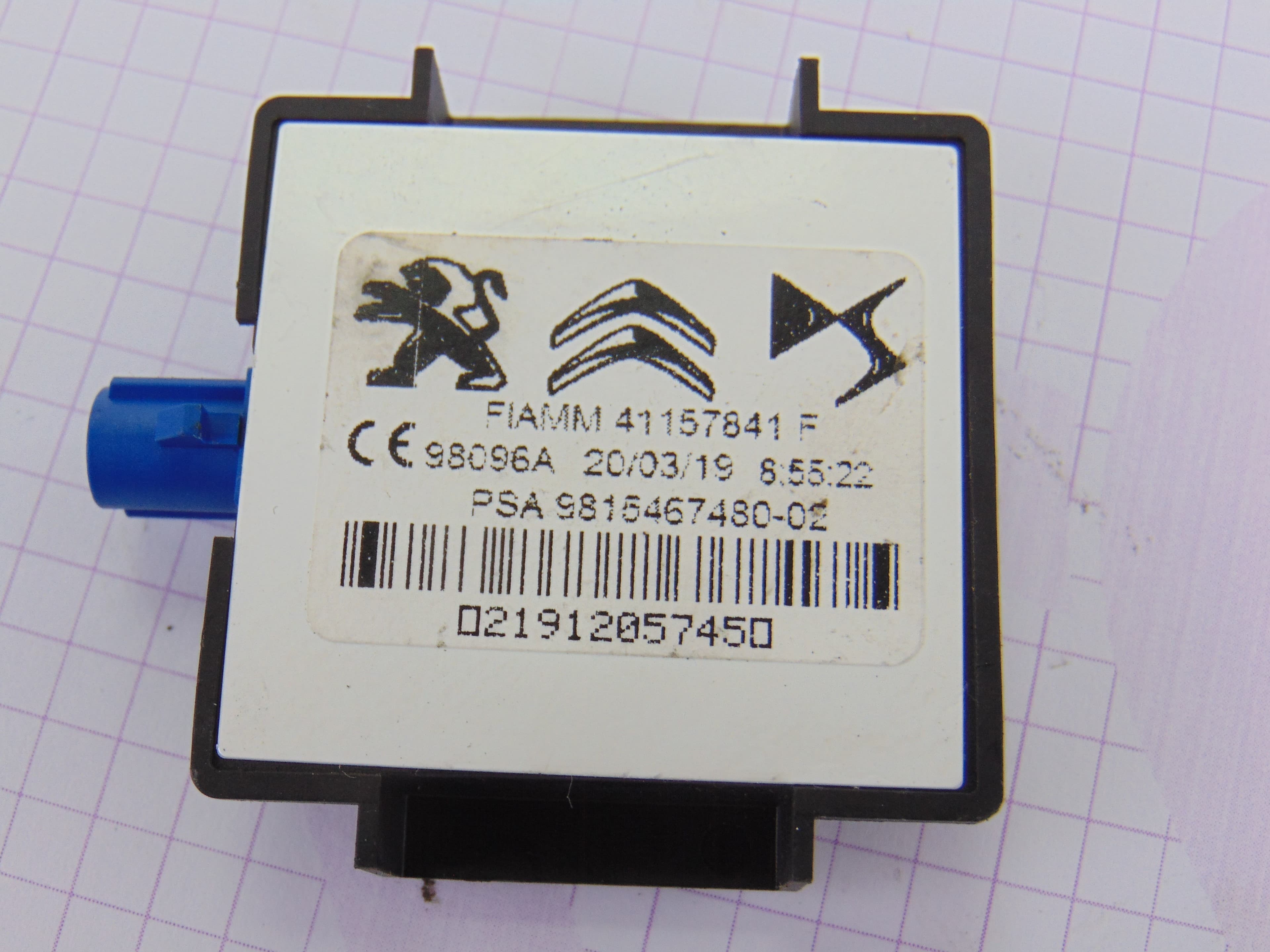 Módulo electrónico, 9815467480 nuevo 4