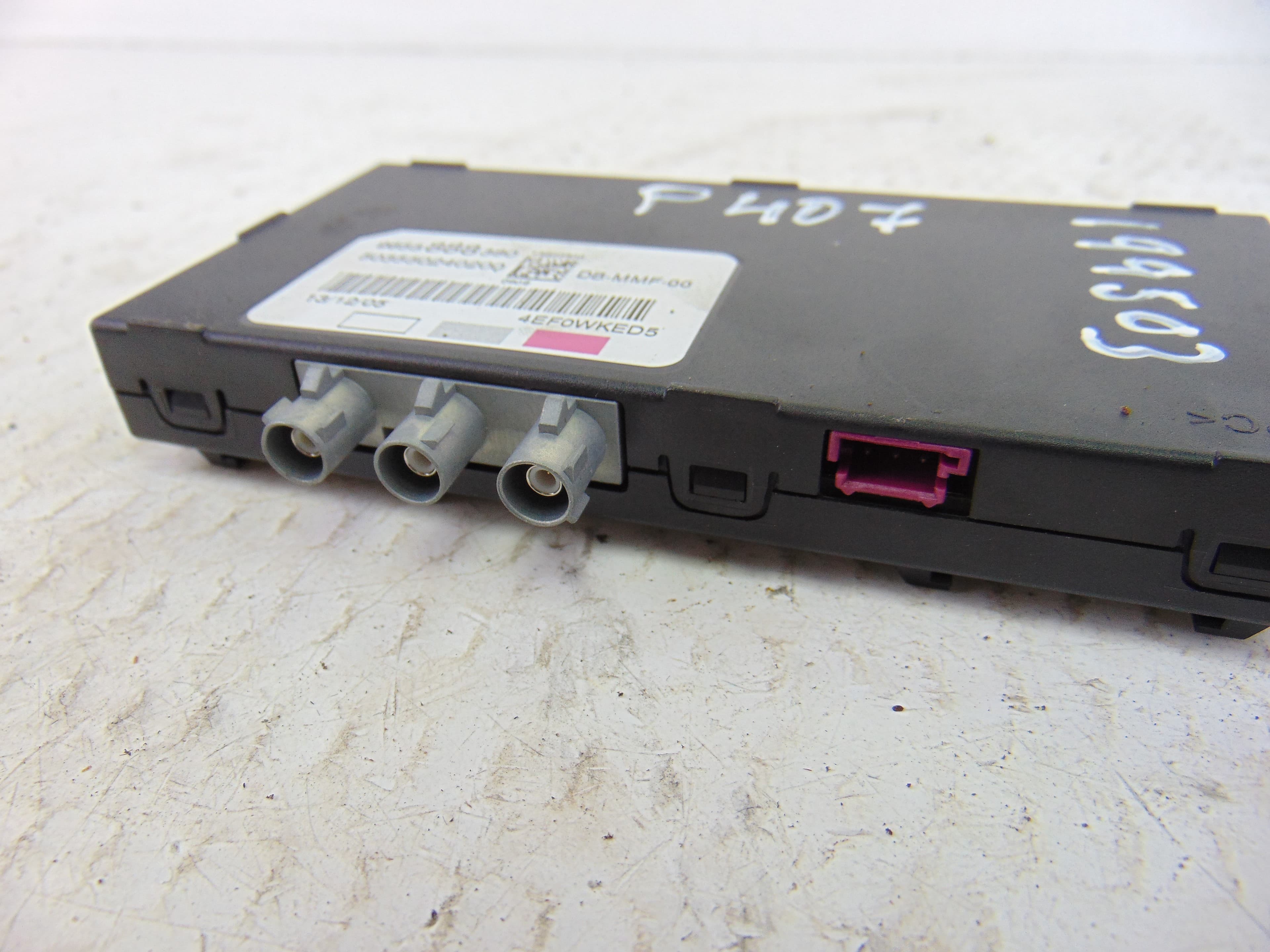 Módulo electrónico, Peugeot 407 Coupé Pack 2006, 9655888380 usado 2