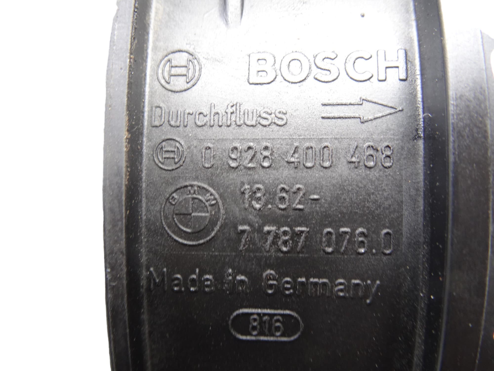 Caudalimetro, BMW Serie 3 Berlina (E46) 320d 2002, 77870760 usado 2