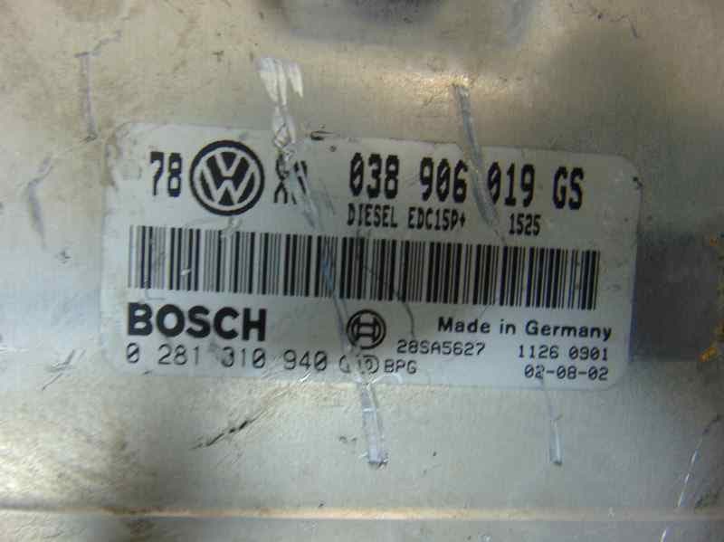 Centralita motor uce, 038906019GS usado 2