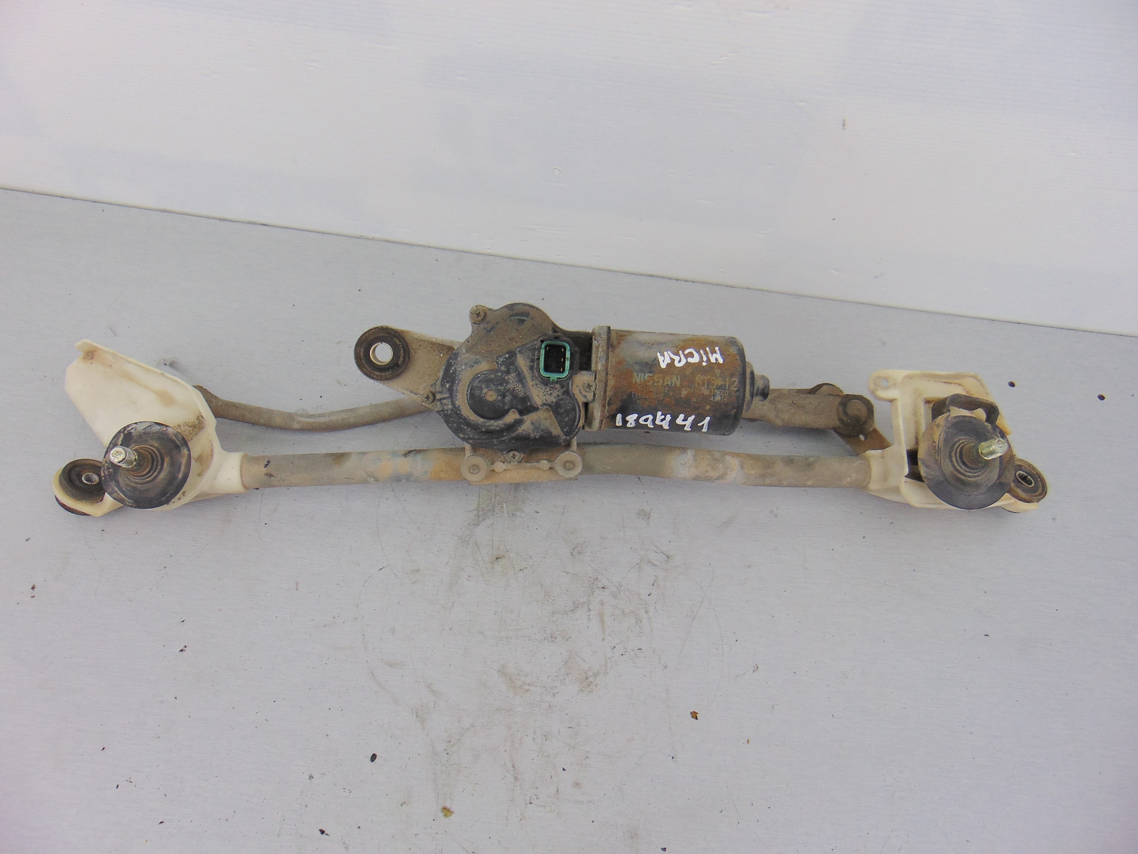 Motor limpia delantero, Nissan Micra (K12E) Acenta 2005 usado