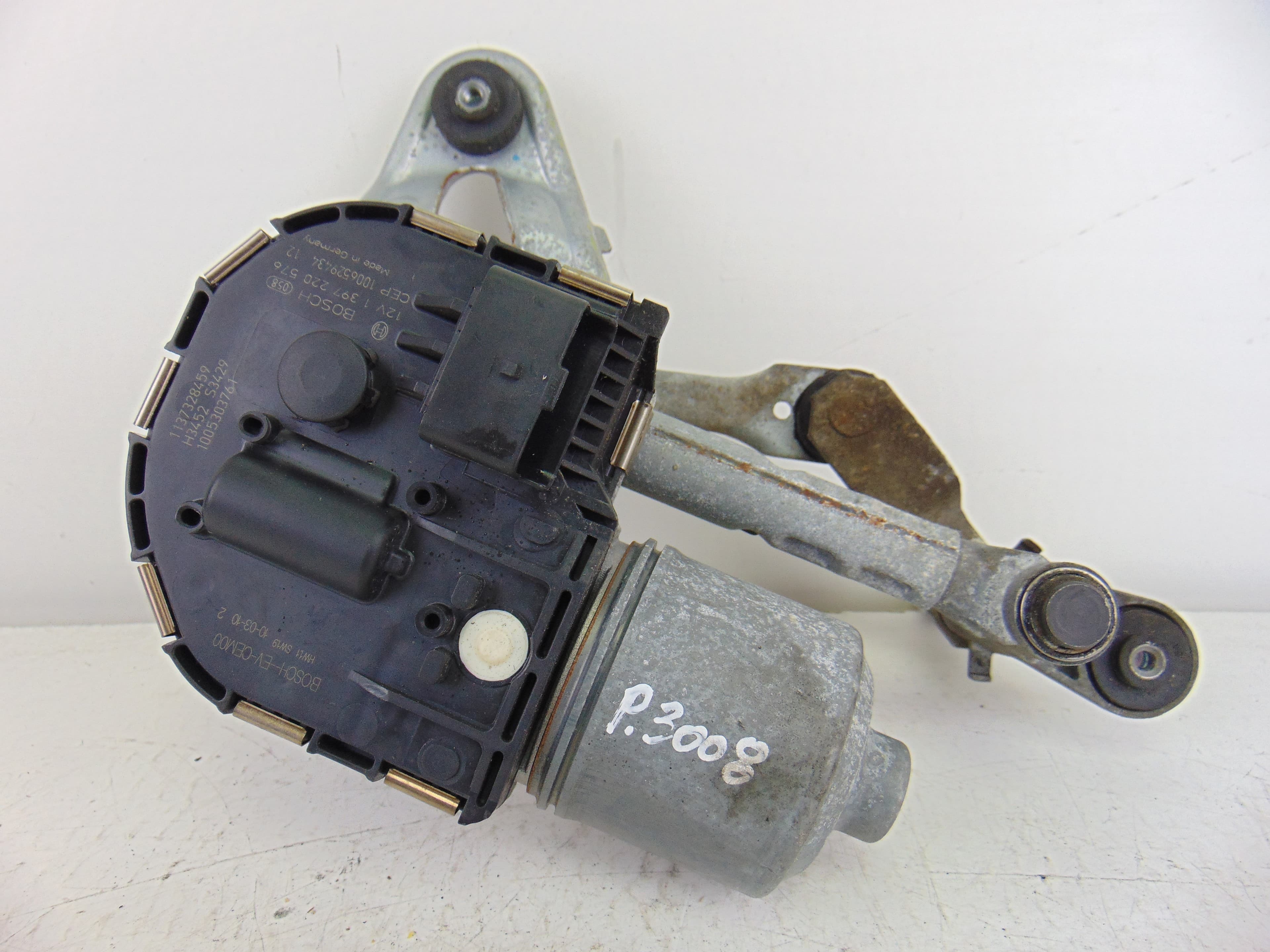 Motor limpia delantero, Peugeot 3008 Confort 2009, 9671062180 usado