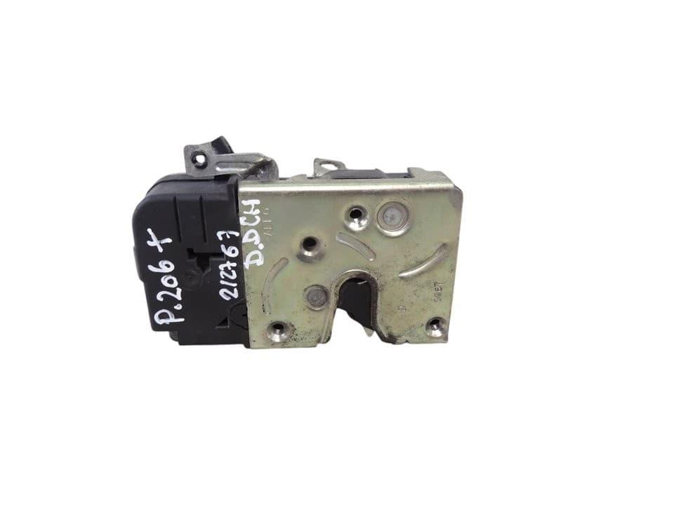 Cerradura puerta delantera derecha, Peugeot 206 + Básico 2010 usado