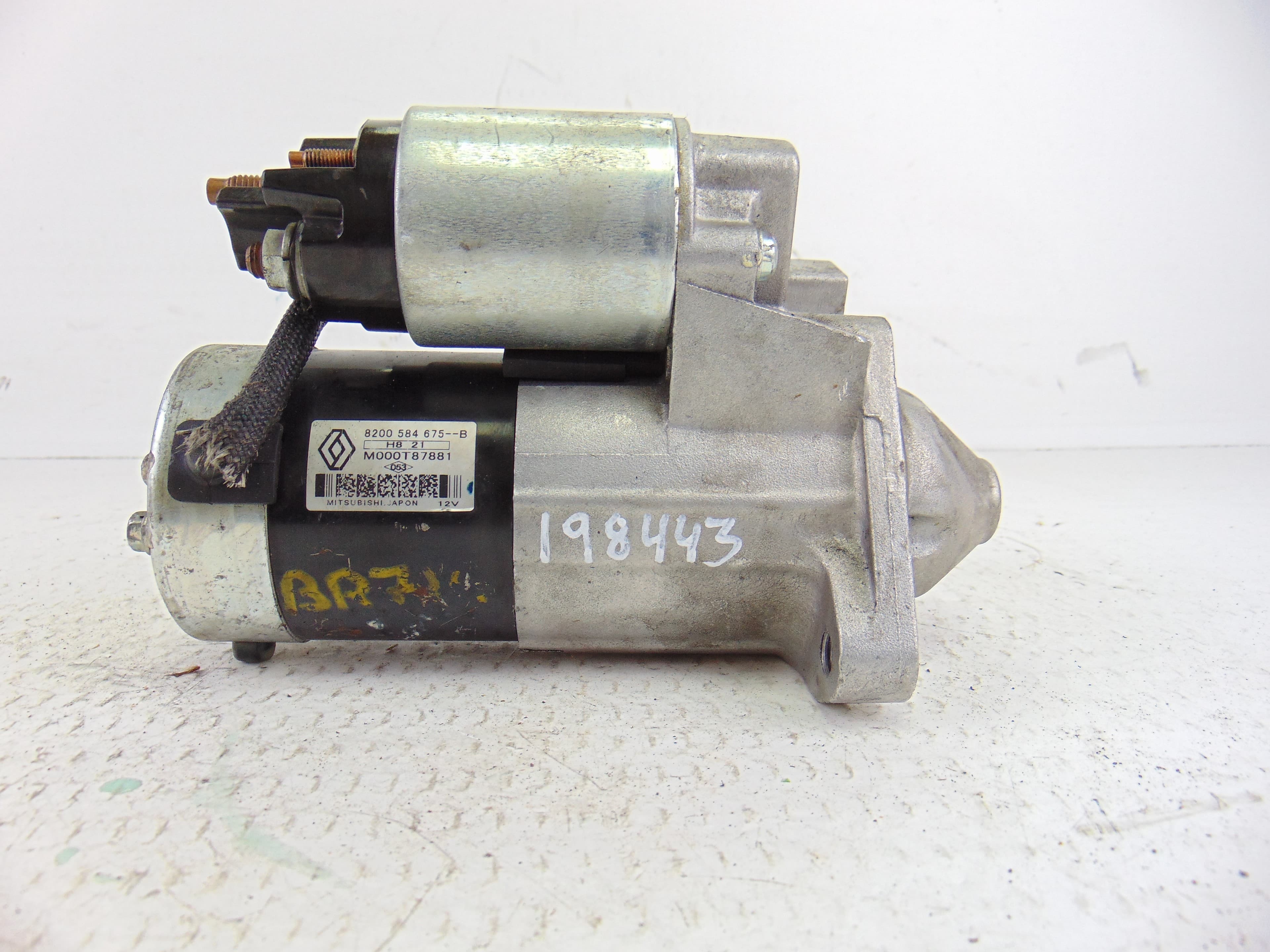 Motor arranque, Nissan Qashqai (J10) Acenta 2010, 8200584675B usado